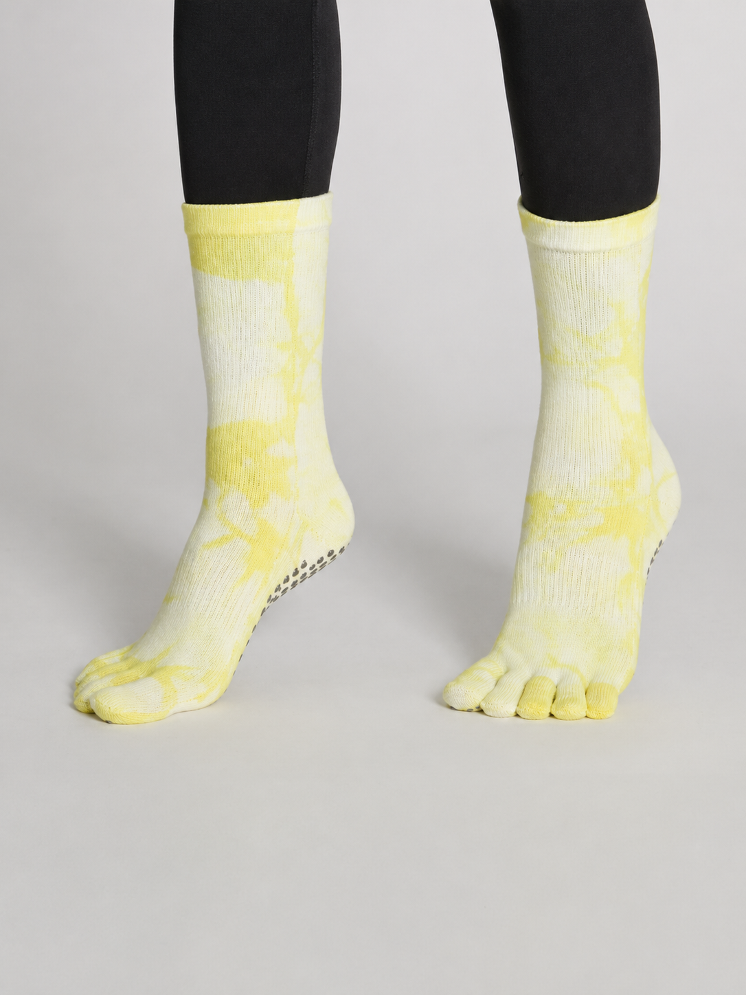 TieFlex Gradient Tie-Dye Non-Slip Five-Toe Yoga Socks