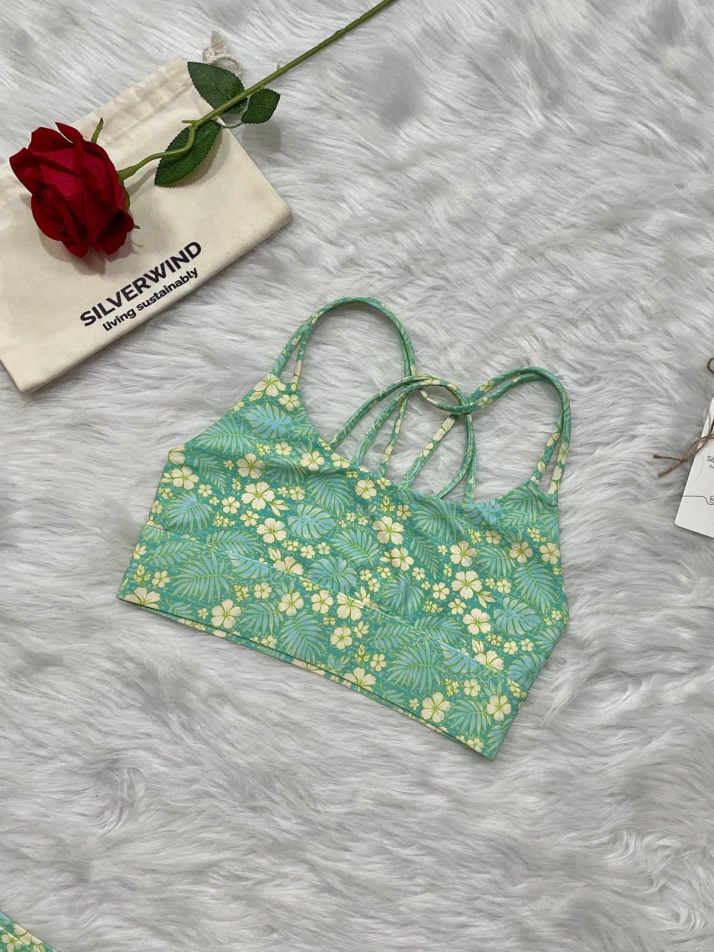  Mint Summer Flora Limited Workout Set +MYSILVERWIND