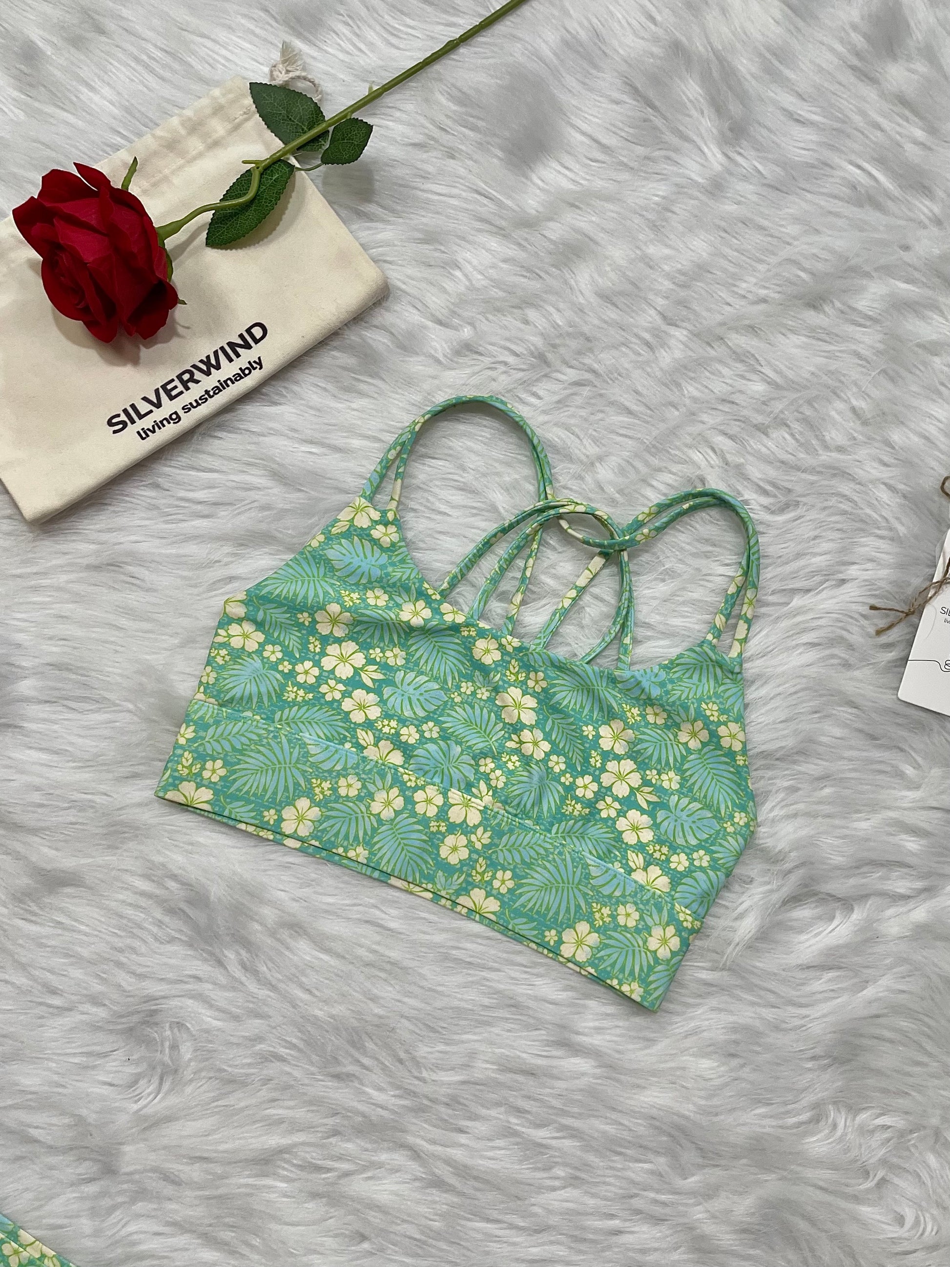  Mint Summer Flora Limited Workout Set +MYSILVERWIND