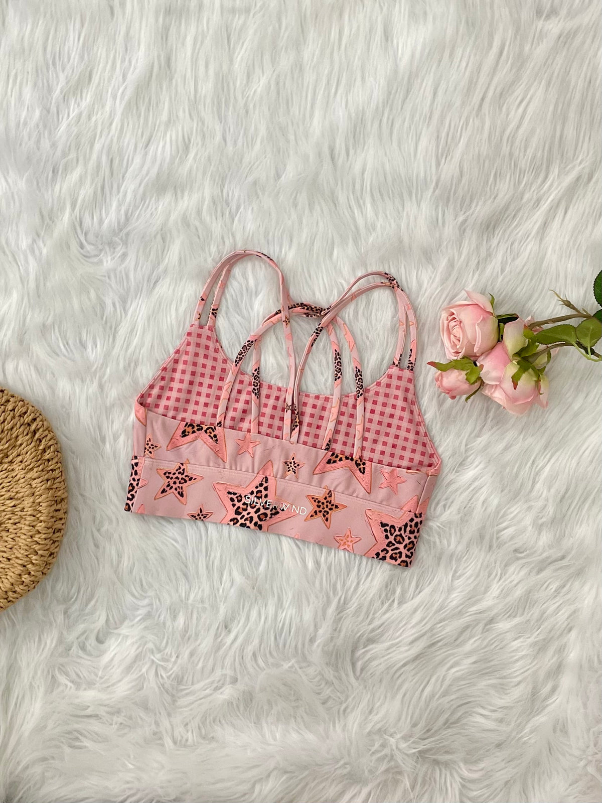 Pink Leopard Star Limited Workout Set-MYSILVERWIND