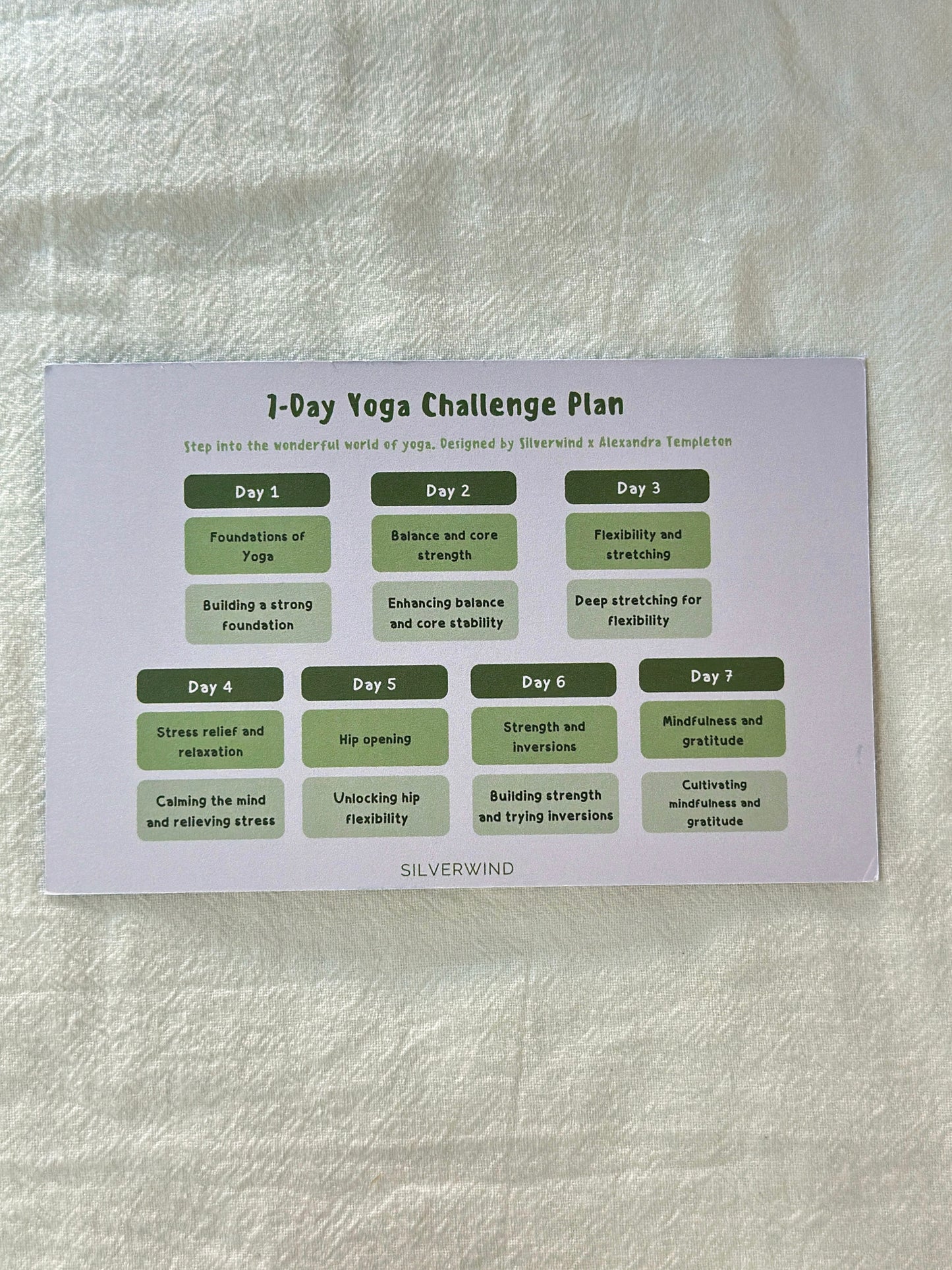 Yoga Challenge Workout Kit