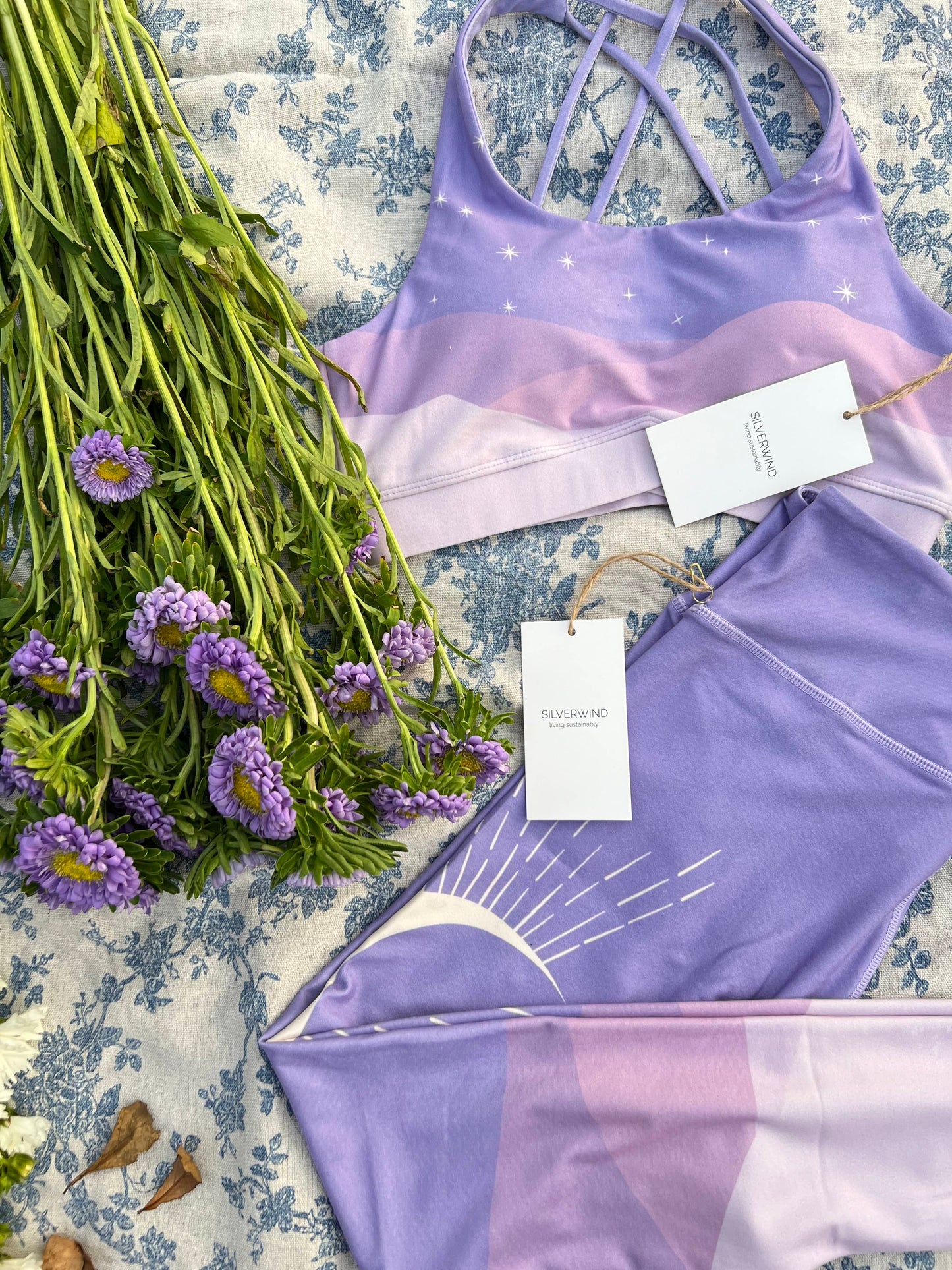 Violet Moonlight Activewear Set - SILVERWIND