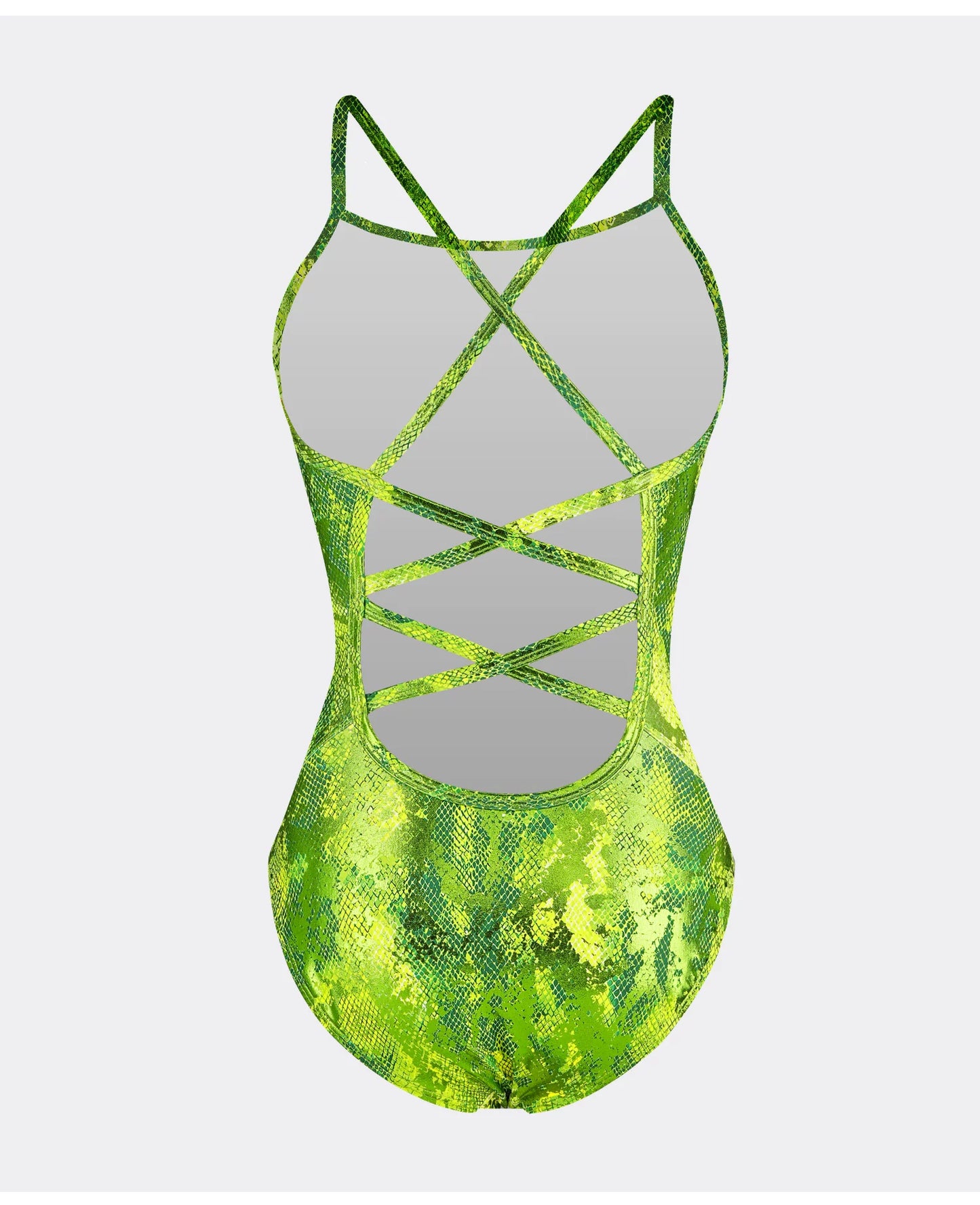 ViperGlow SwiftWave No-Pad Racing One-Piece Swimsuit