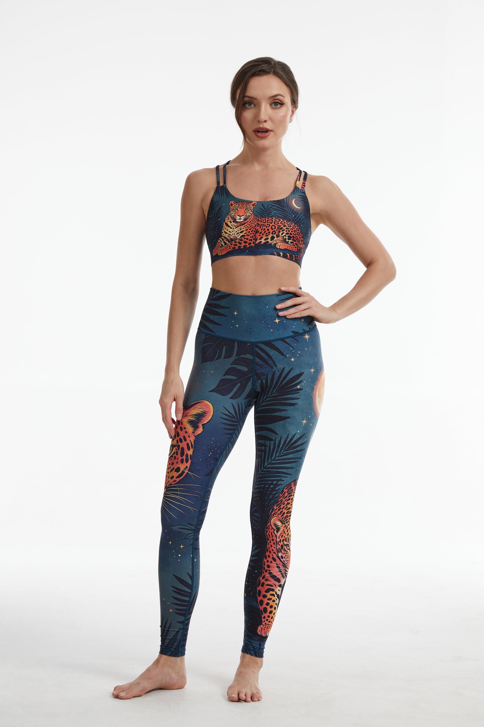 Astral Safari Strappy Sports Bra