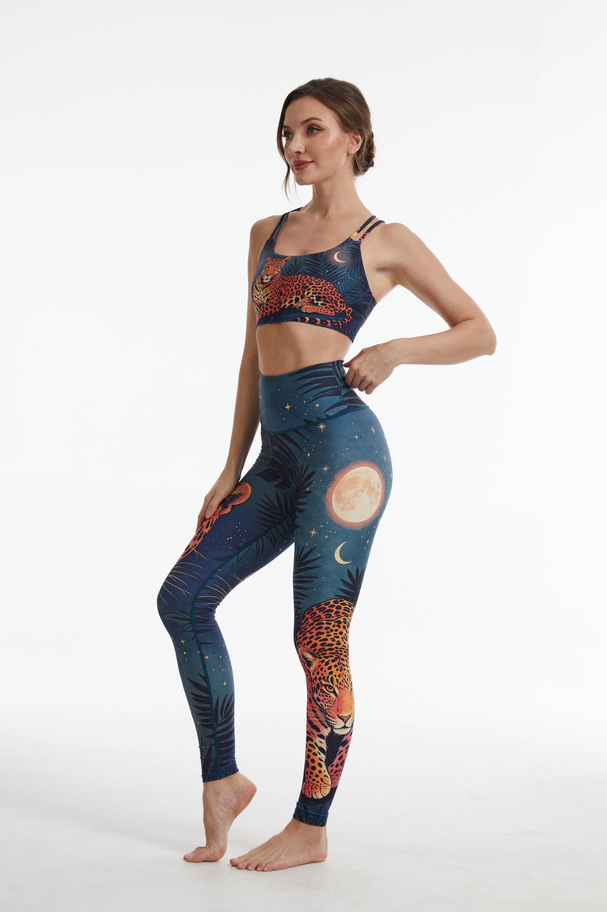 Astral Safari Strappy Sports Bra