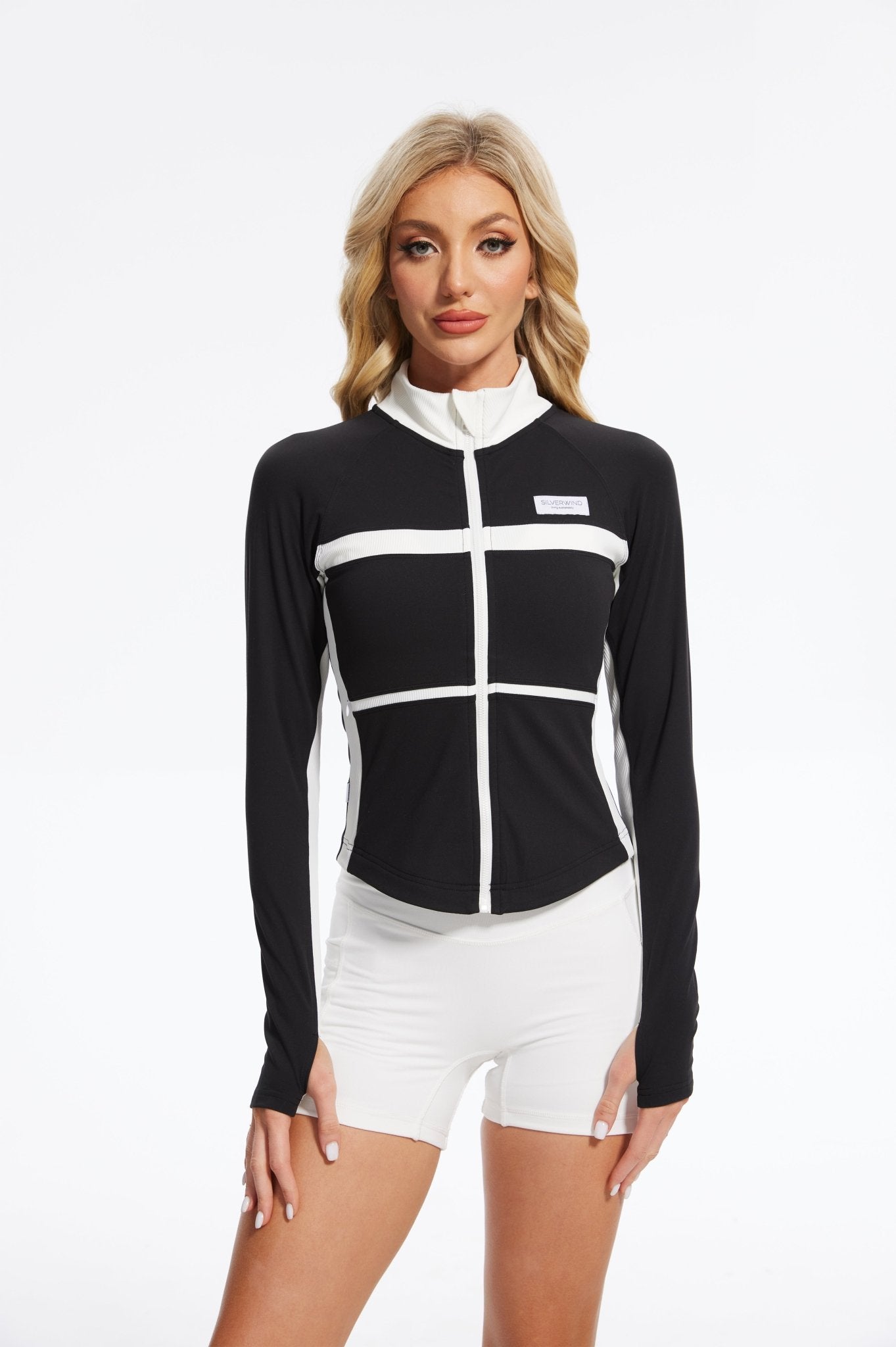 AeroContour Jacket - Black & White / Classic Panda - MYSILVERWIND