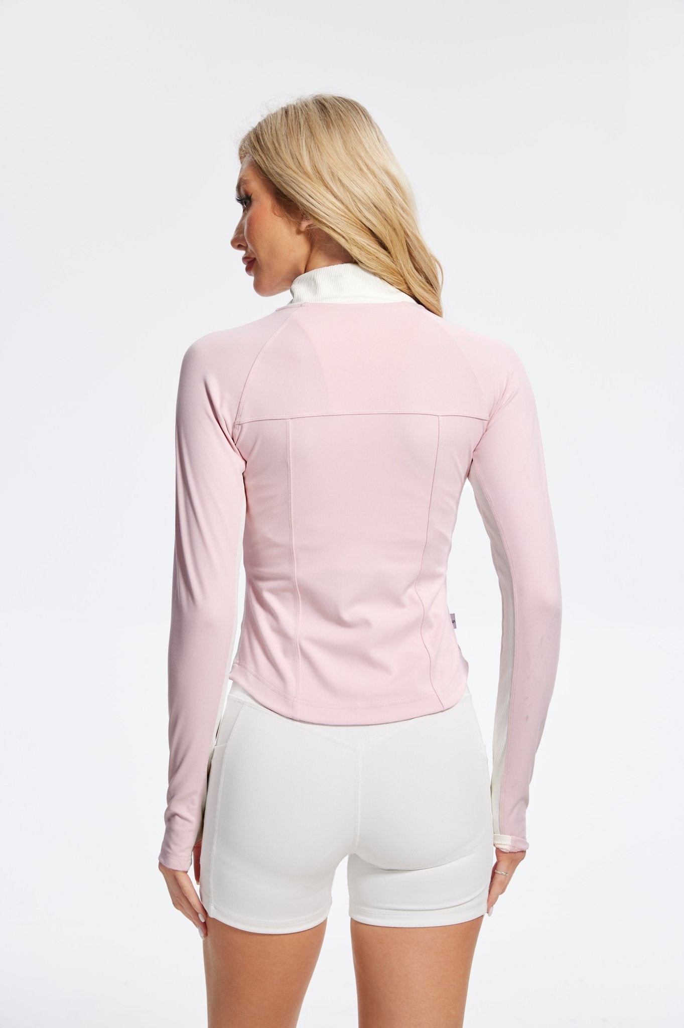 AeroContour Jacket - Pink & White / Energetic Peach - MYSILVERWIND