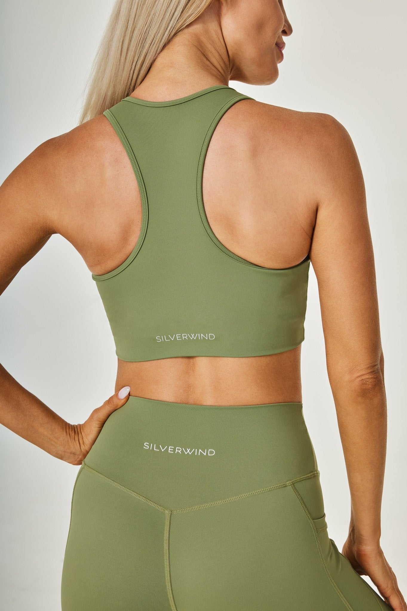 Airflow Rushed Front Bra - Light Green - MYSILVERWIND