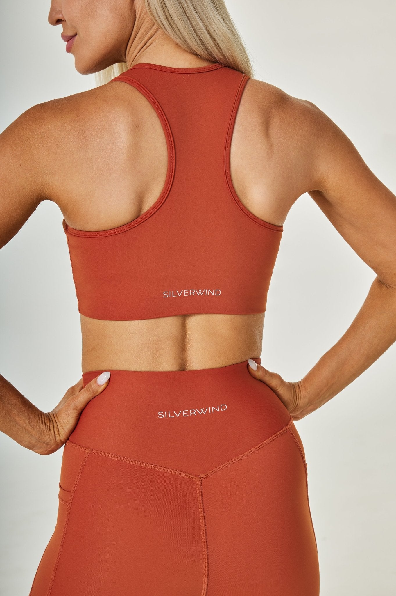 Airflow Rushed Front Bra - Orange - MYSILVERWIND