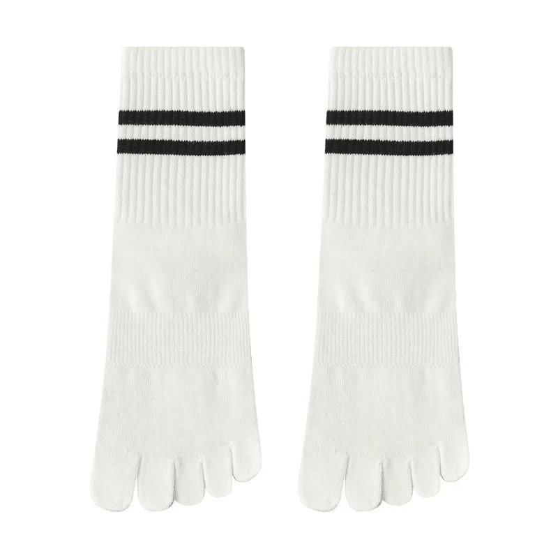 AuraGrip Five - Toe Non - Slip Yoga Socks - MYSILVERWIND