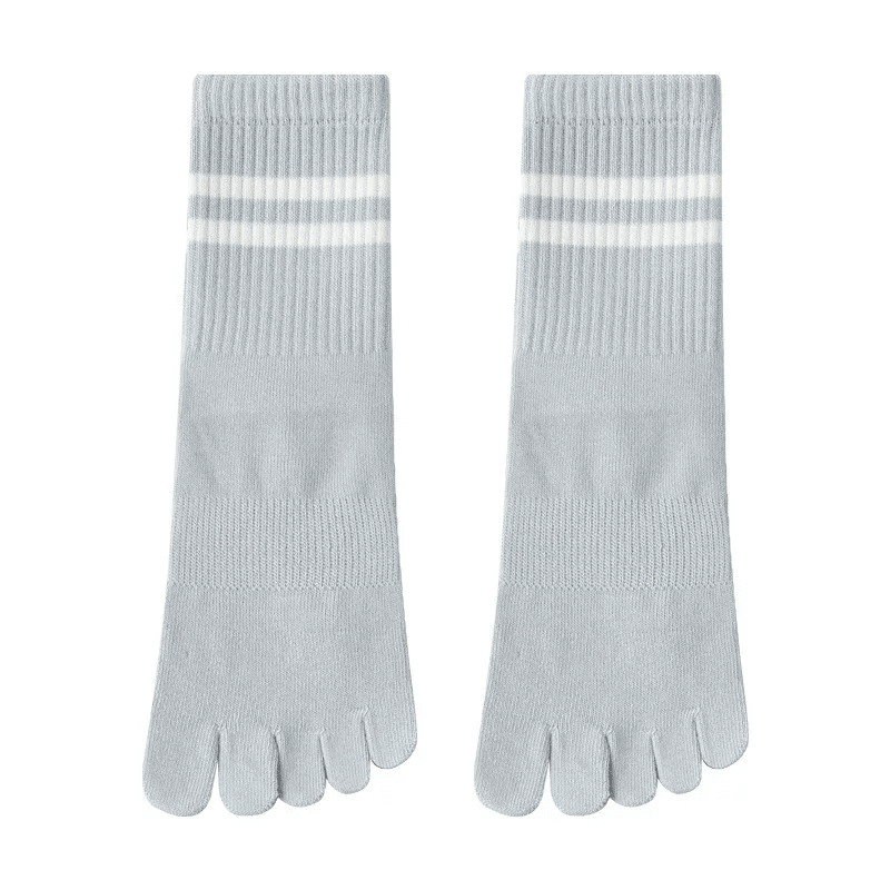 AuraGrip Five - Toe Non - Slip Yoga Socks - MYSILVERWIND
