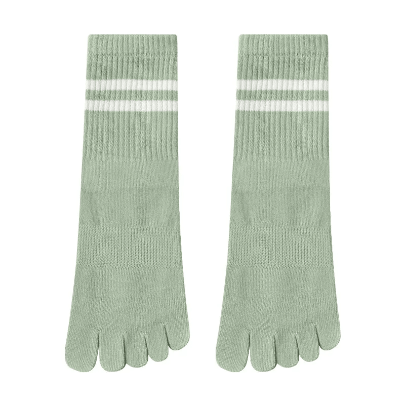 AuraGrip Five - Toe Non - Slip Yoga Socks - MYSILVERWIND