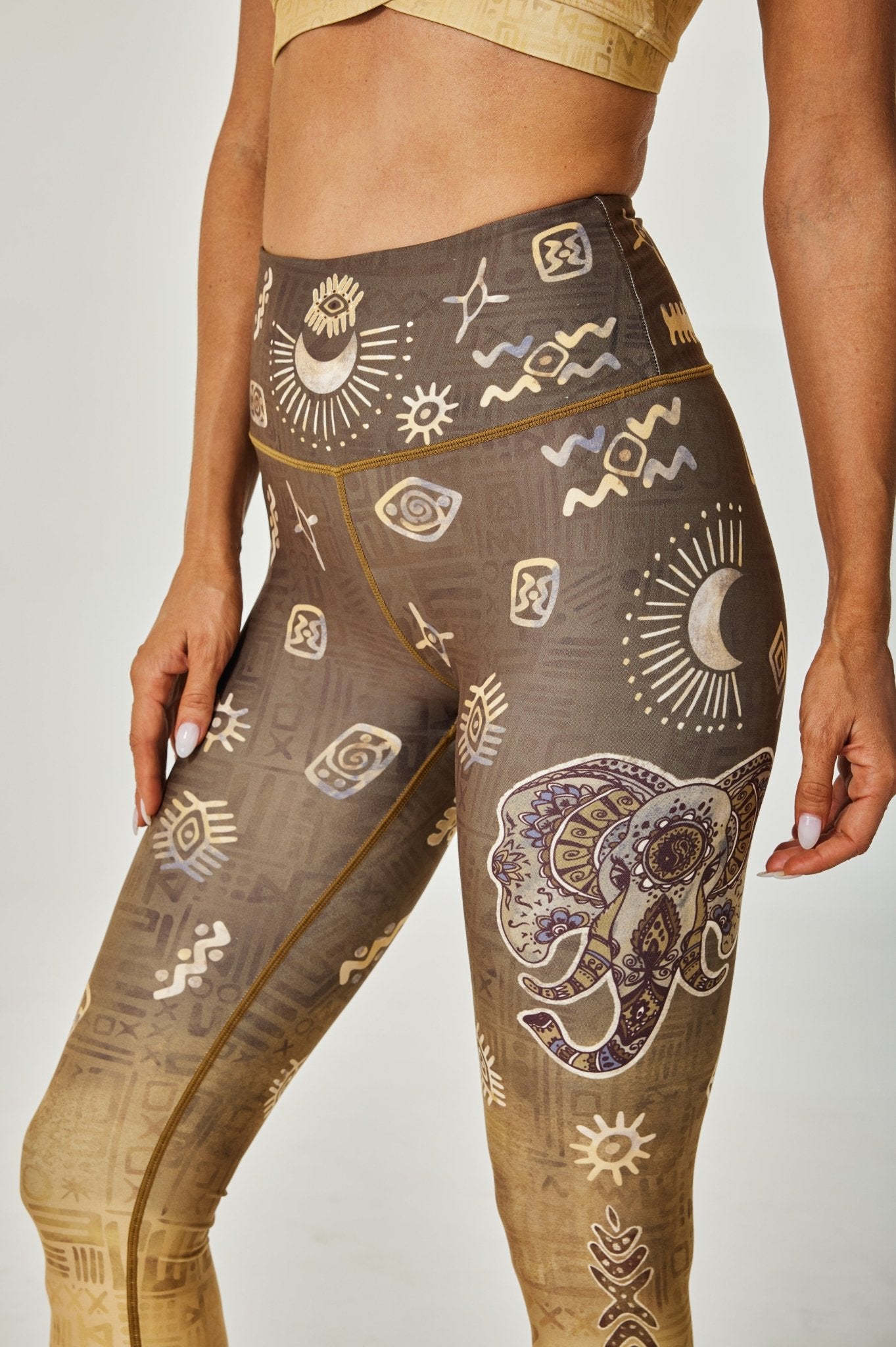 Aureus High - waisted Leggings - MYSILVERWIND