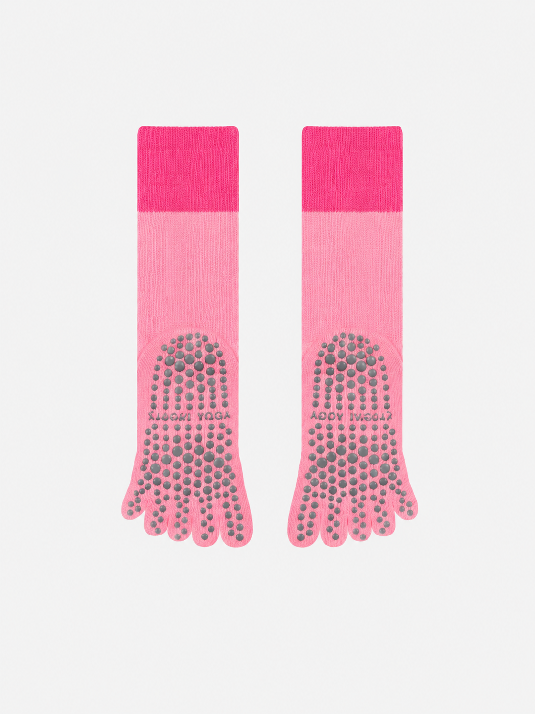 ToeFlex Colorblock Non-Slip Five-Toe Yoga Socks