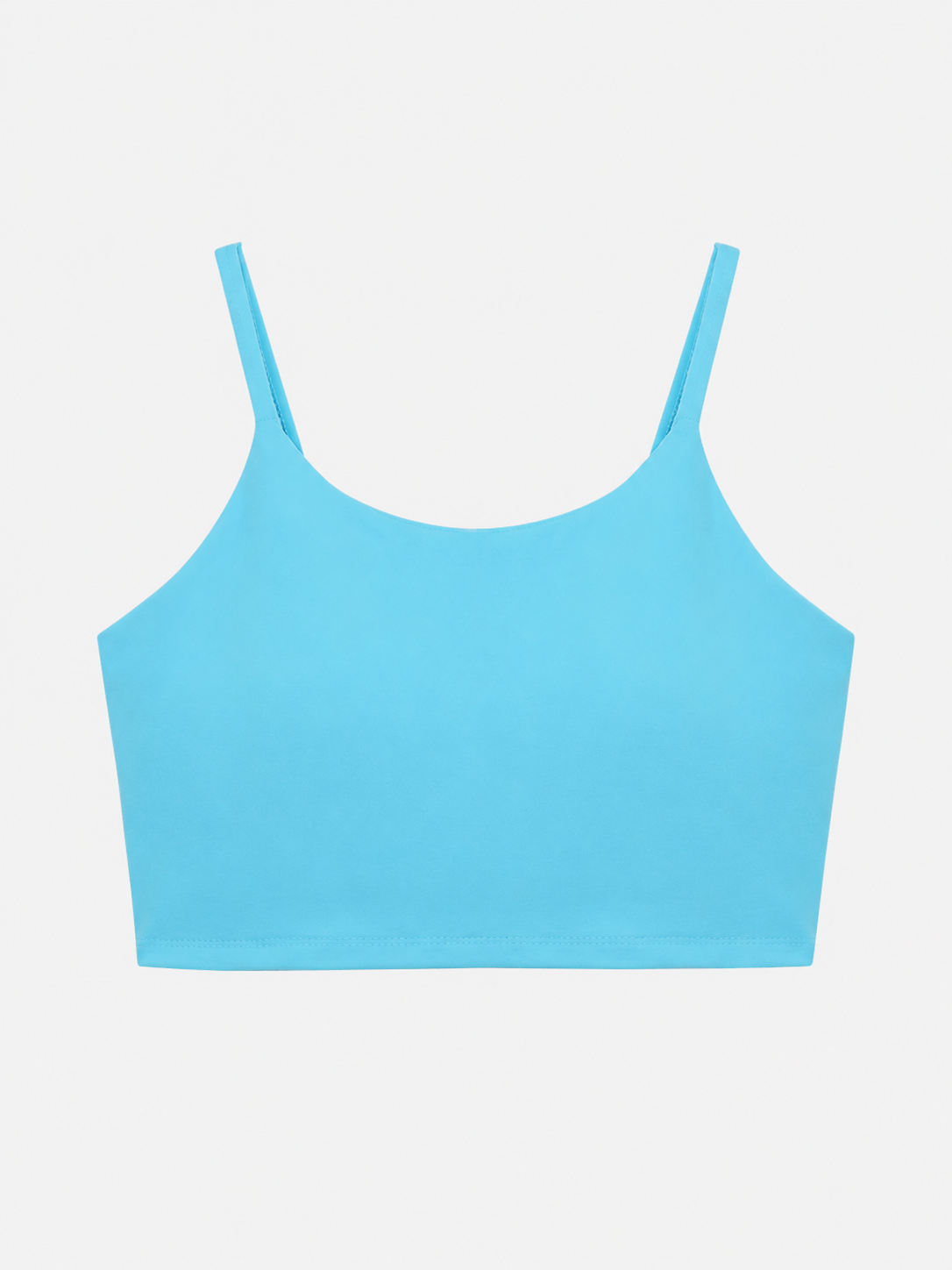 Thin Strap Removable Pad Sports Bra SILVERWIND