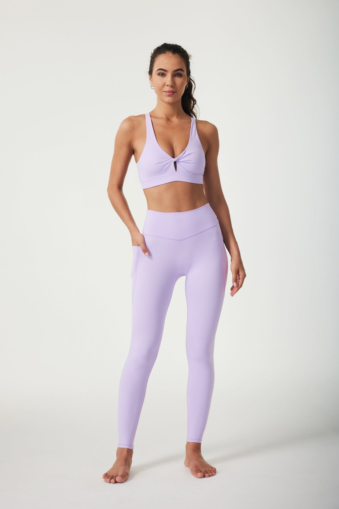 ButterySoft High - waisted Leggings - Lilac - MYSILVERWIND