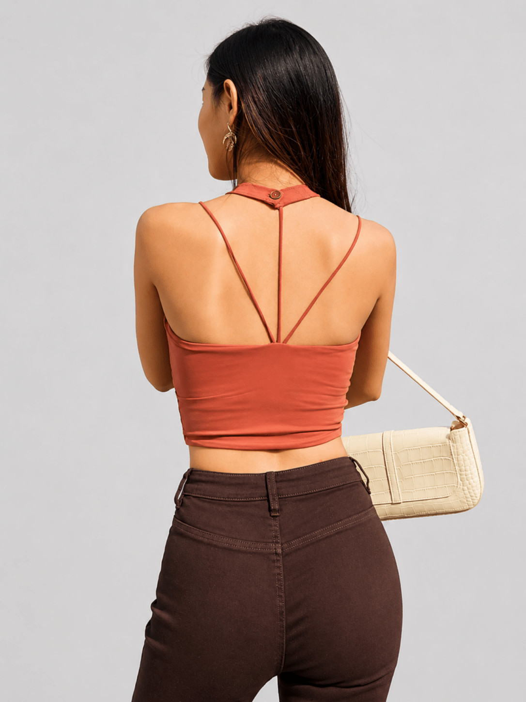 ChokerMuse Strappy Choker Yoga Bra - MYSILVERWIND