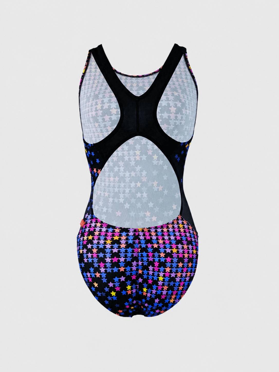 CloudSkin™ StarPulse Wide-Strap Racing One-Piece Swimsuit - MYSILVERWIND
