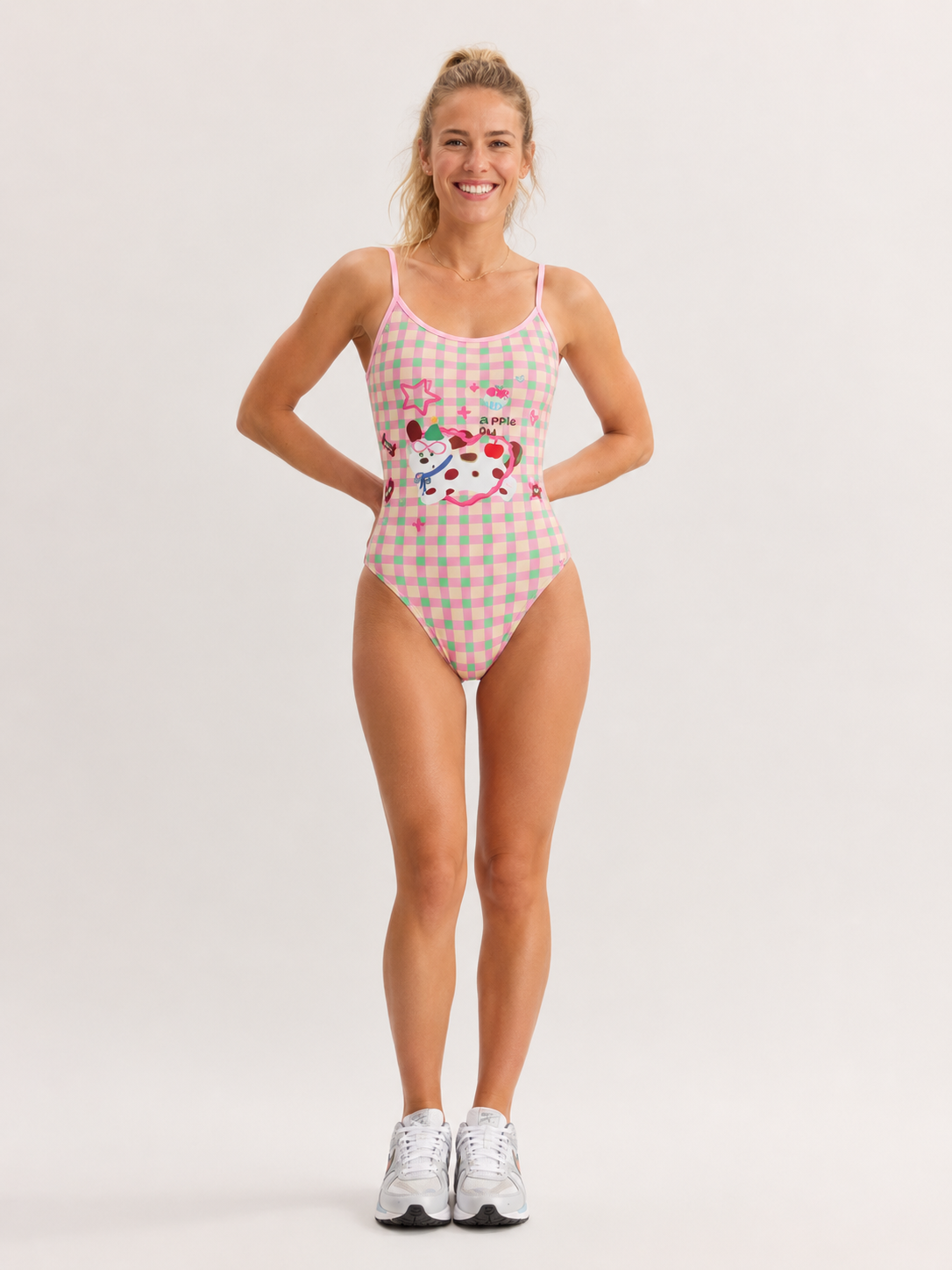 AquaMuse Strappy Sculpt One-Piece Swimsuit SILVERWIND