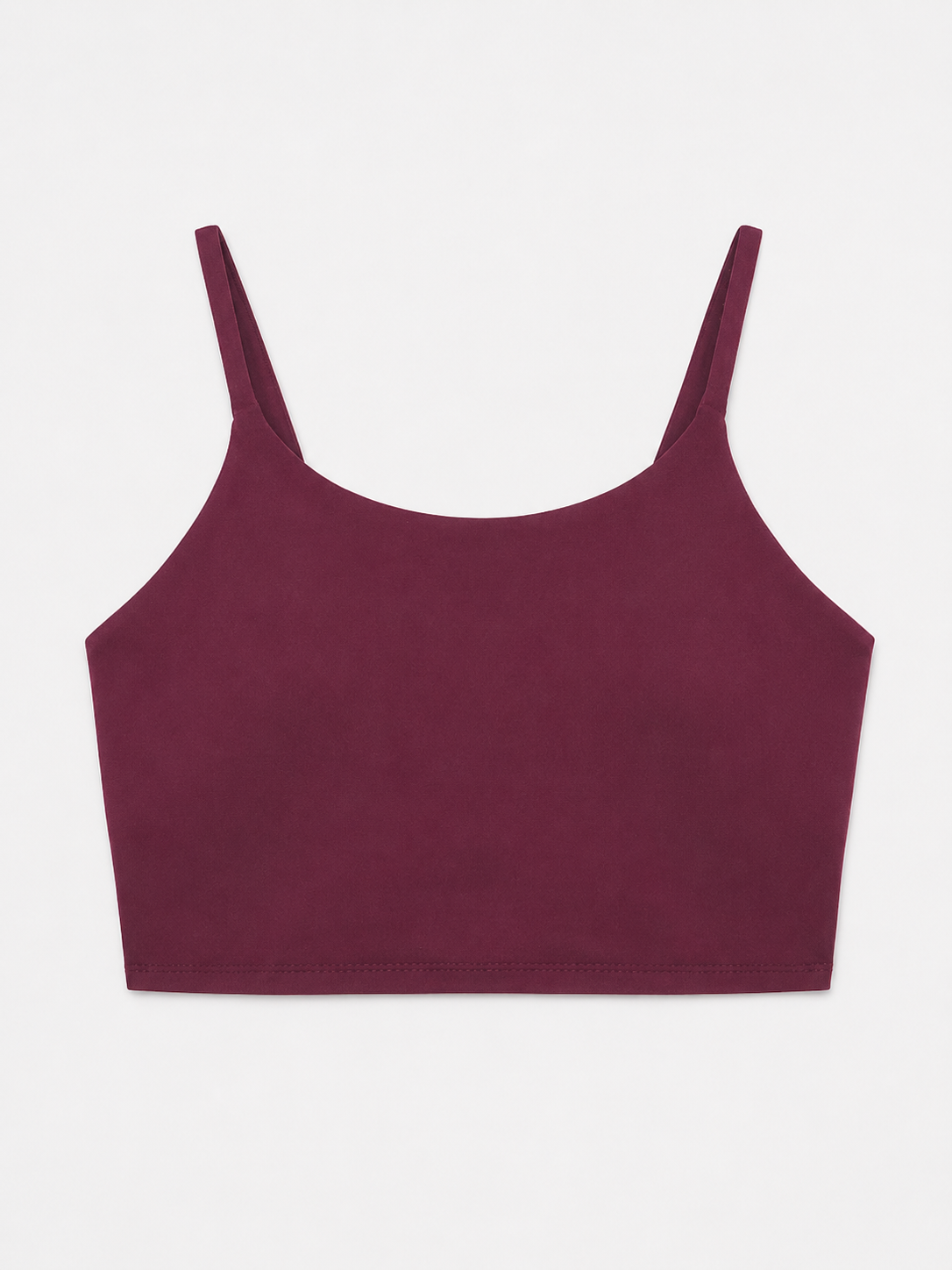 Thin Strap Removable Pad Sports Bra SILVERWIND