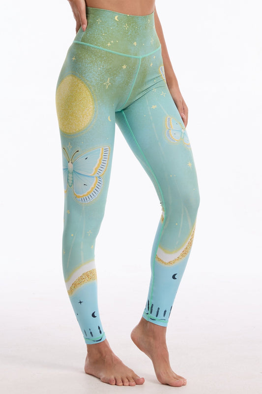 Dreamscape High - waisted Leggings - MYSILVERWIND