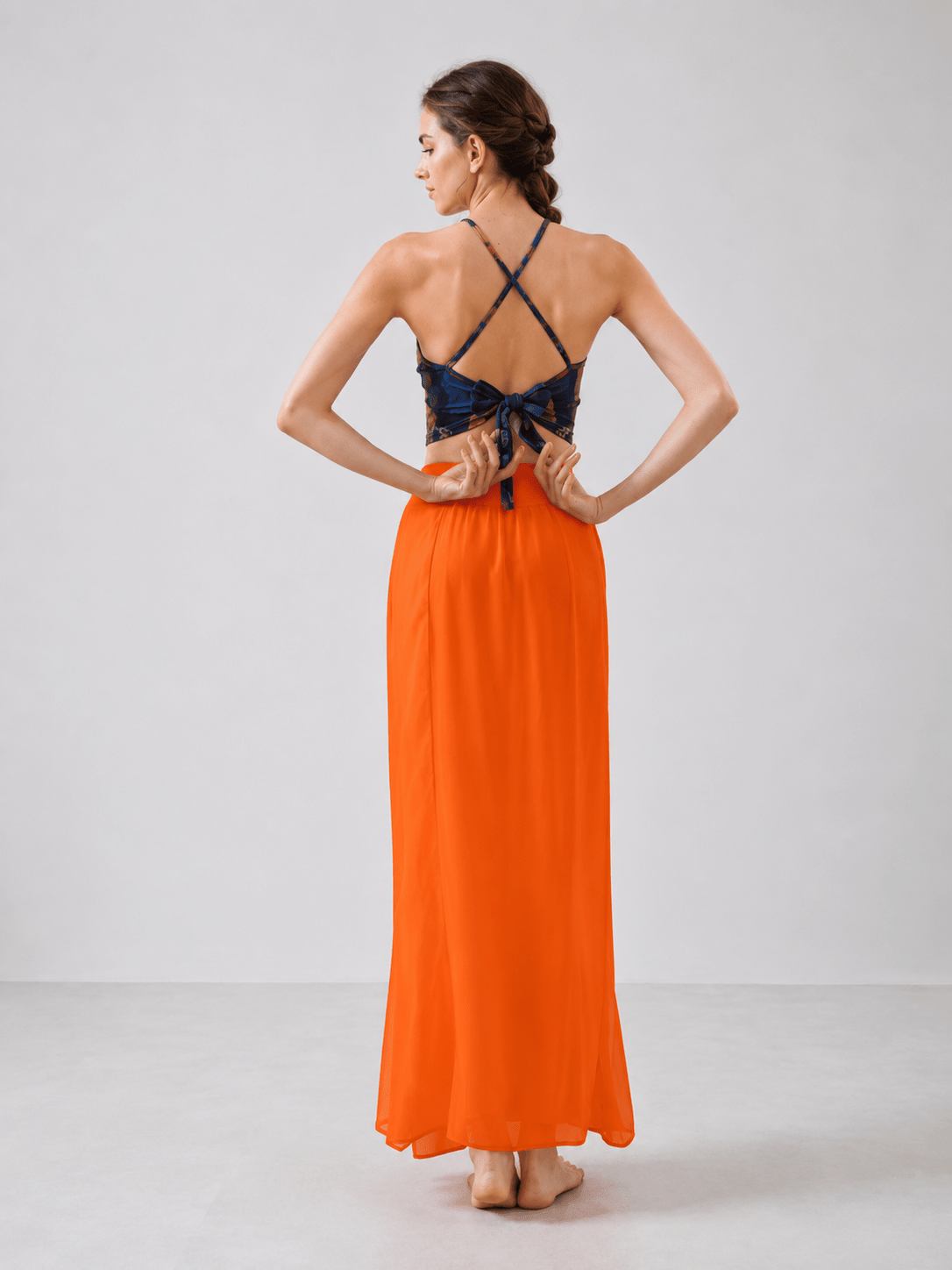 Dunara Flying Apsara Chiffon Yoga Set - MYSILVERWIND