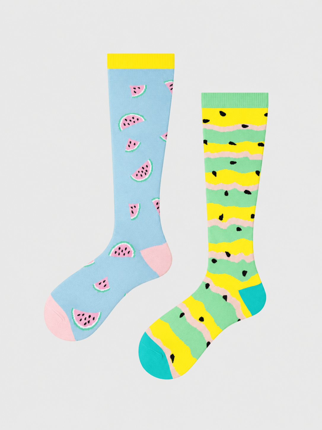 DuoPulse Mismatched Performance Compression Socks - MYSILVERWIND