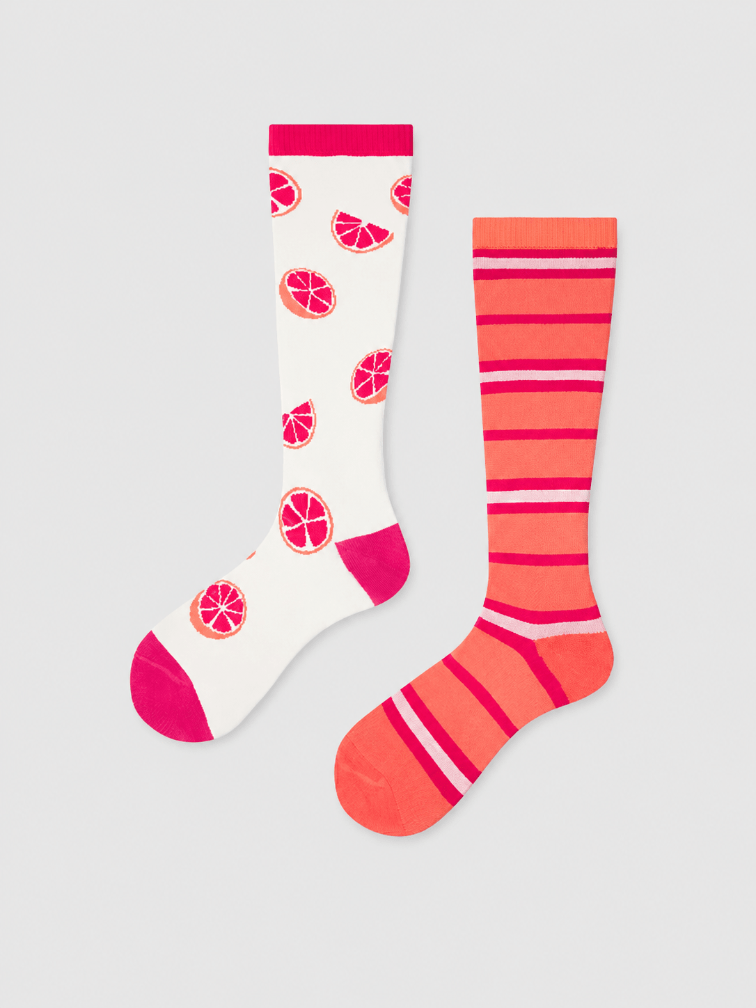DuoPulse Mismatched Performance Compression Socks - MYSILVERWIND