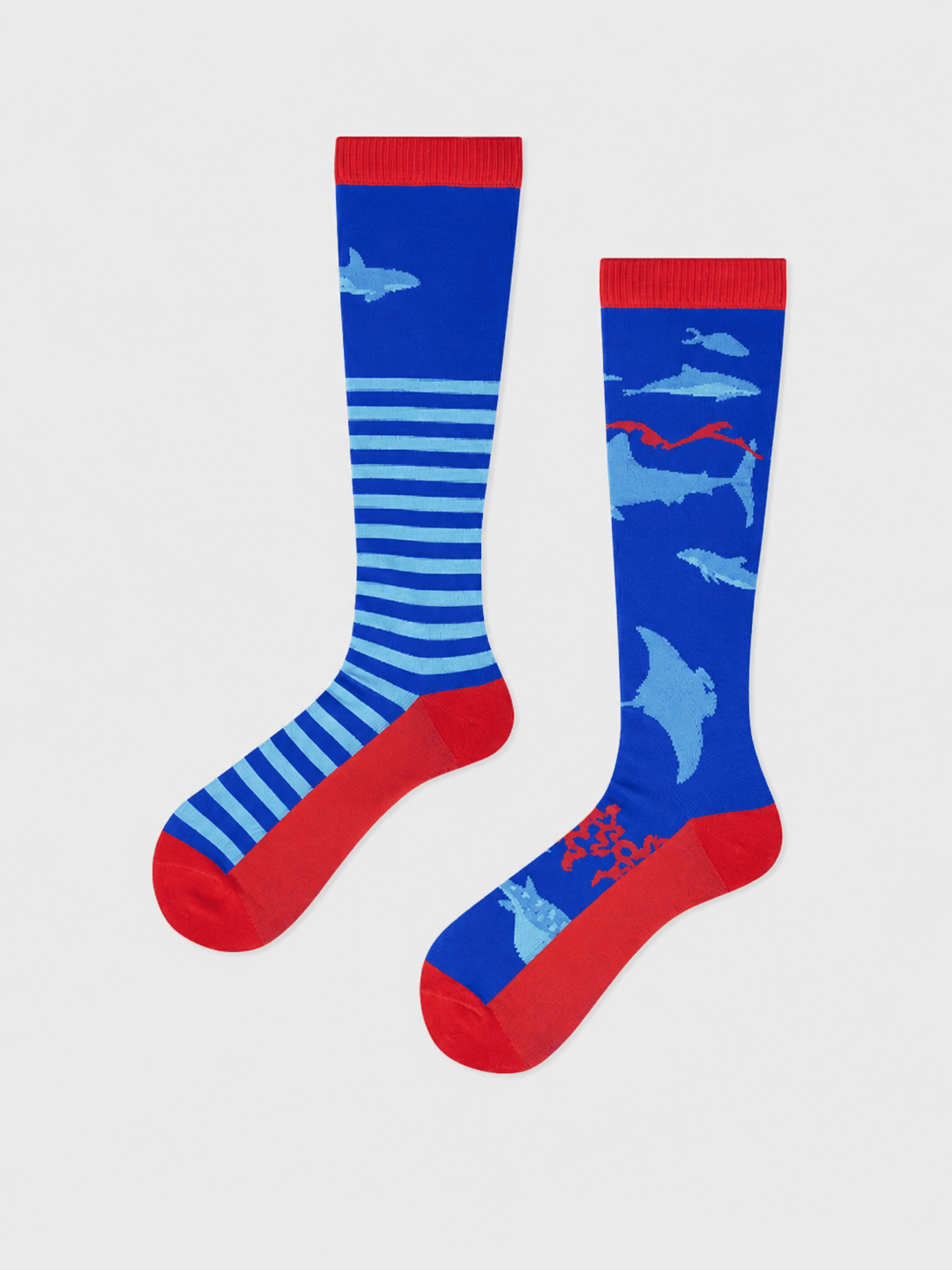 DuoPulse Mismatched Performance Compression Socks - MYSILVERWIND