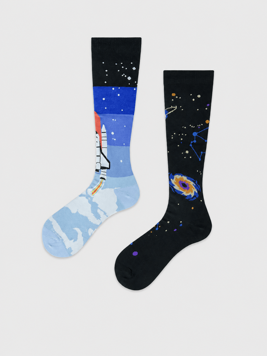 DuoPulse Mismatched Performance Compression Socks - MYSILVERWIND