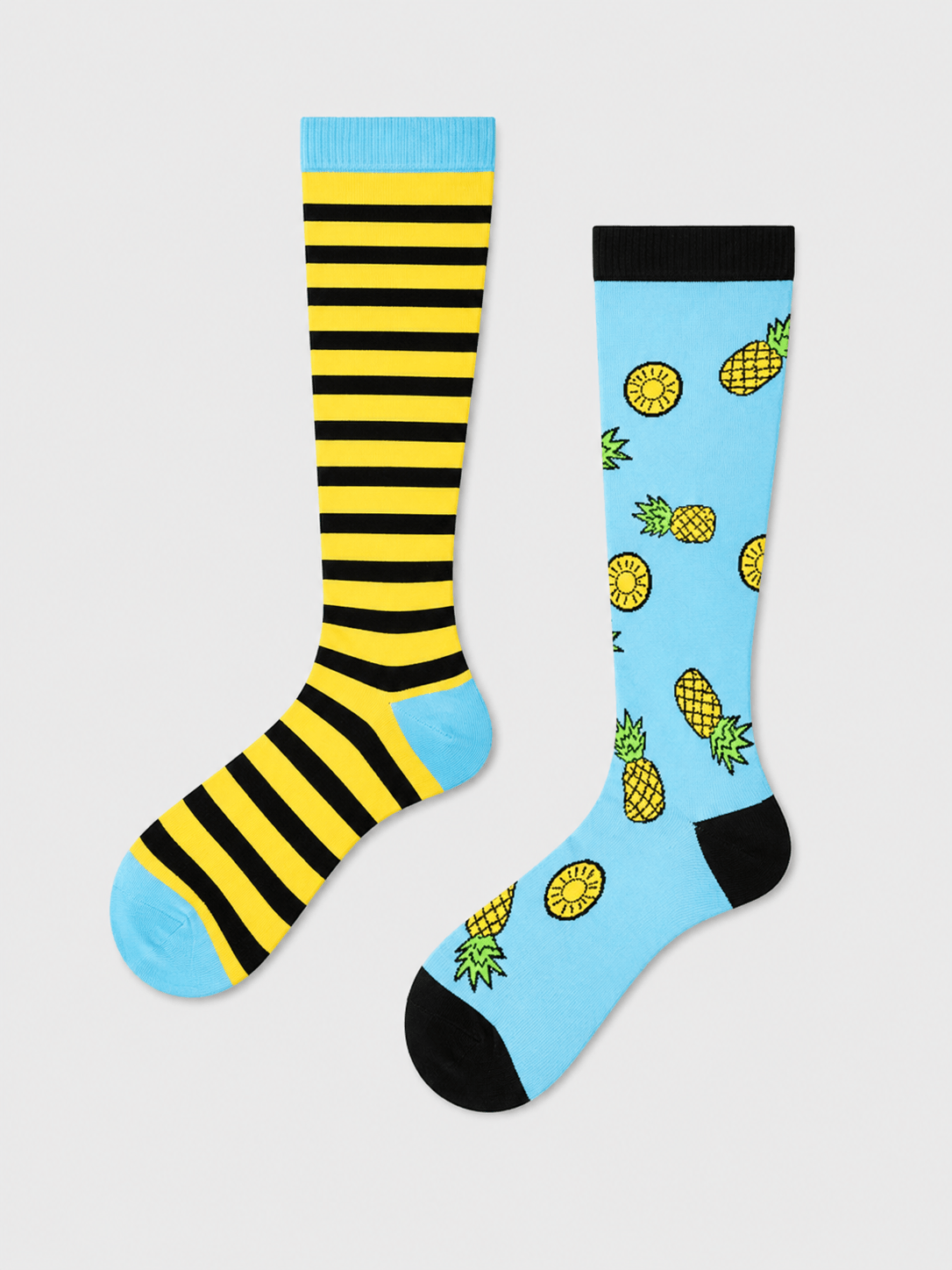 DuoPulse Mismatched Performance Compression Socks - MYSILVERWIND