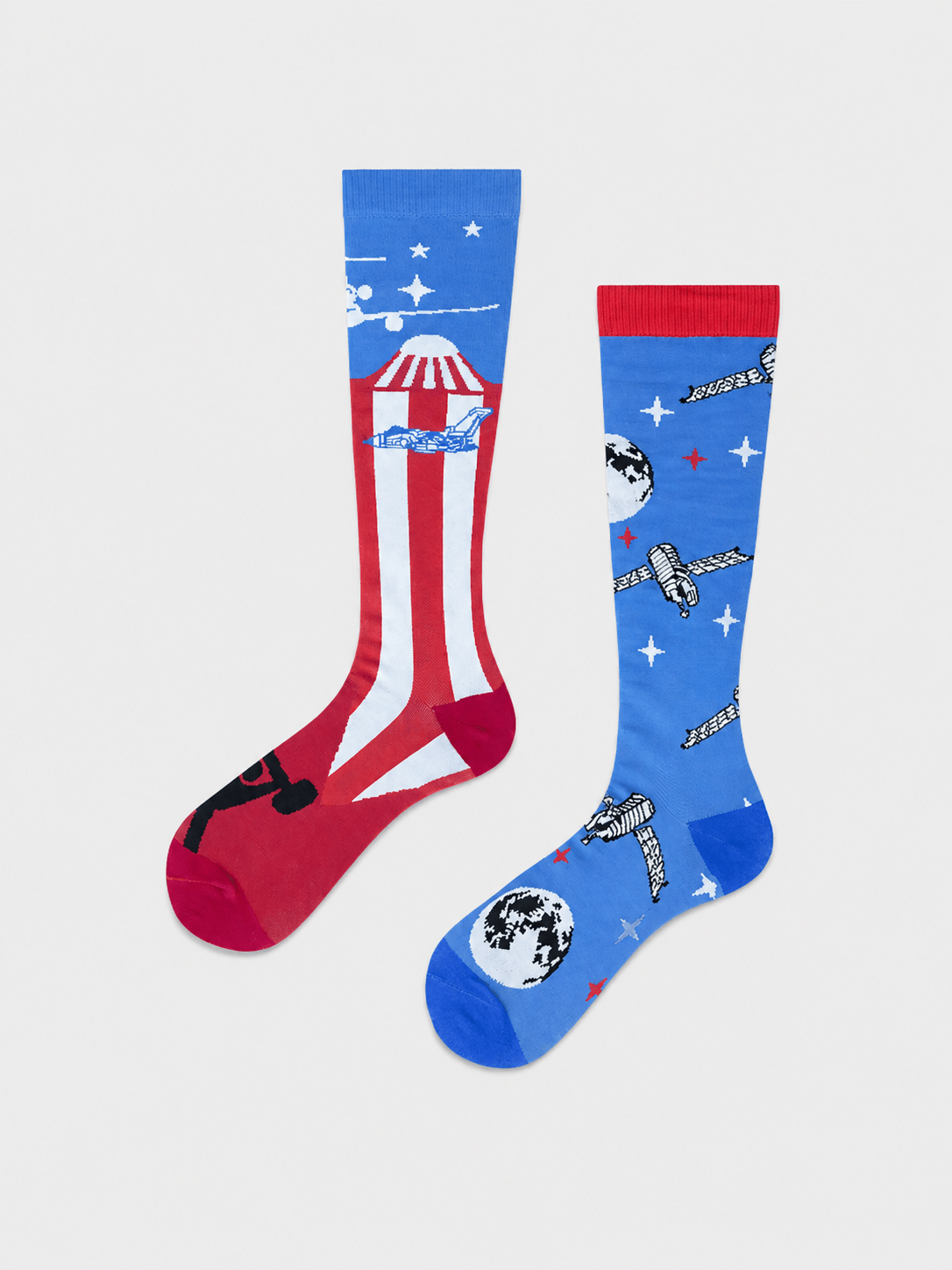 DuoPulse Mismatched Performance Compression Socks - MYSILVERWIND