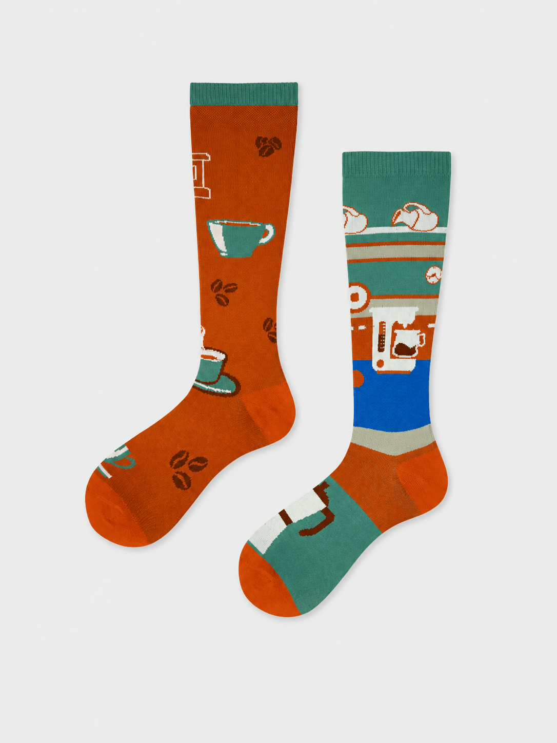 DuoPulse Mismatched Performance Compression Socks - MYSILVERWIND