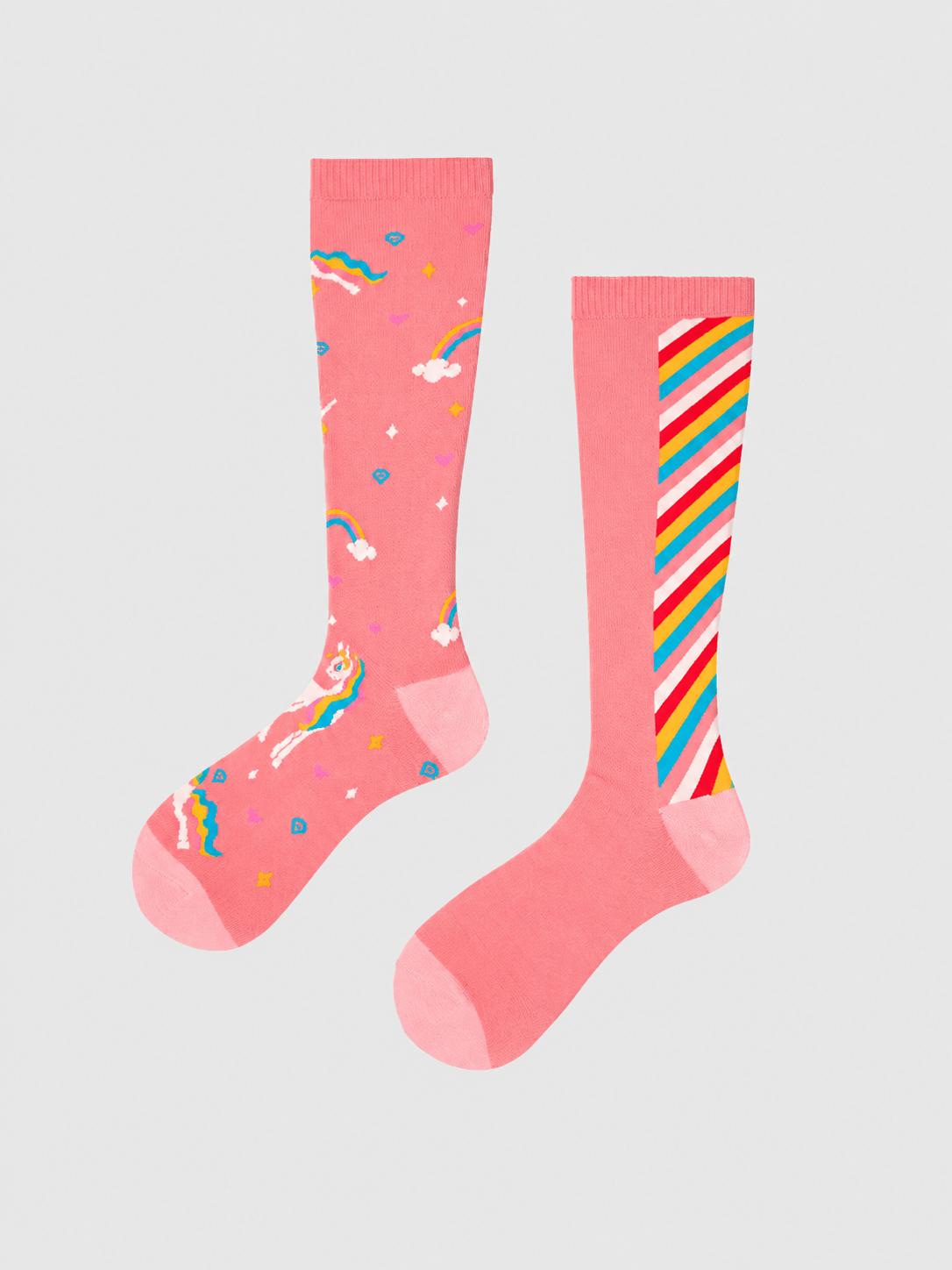 DuoPulse Mismatched Performance Compression Socks - MYSILVERWIND