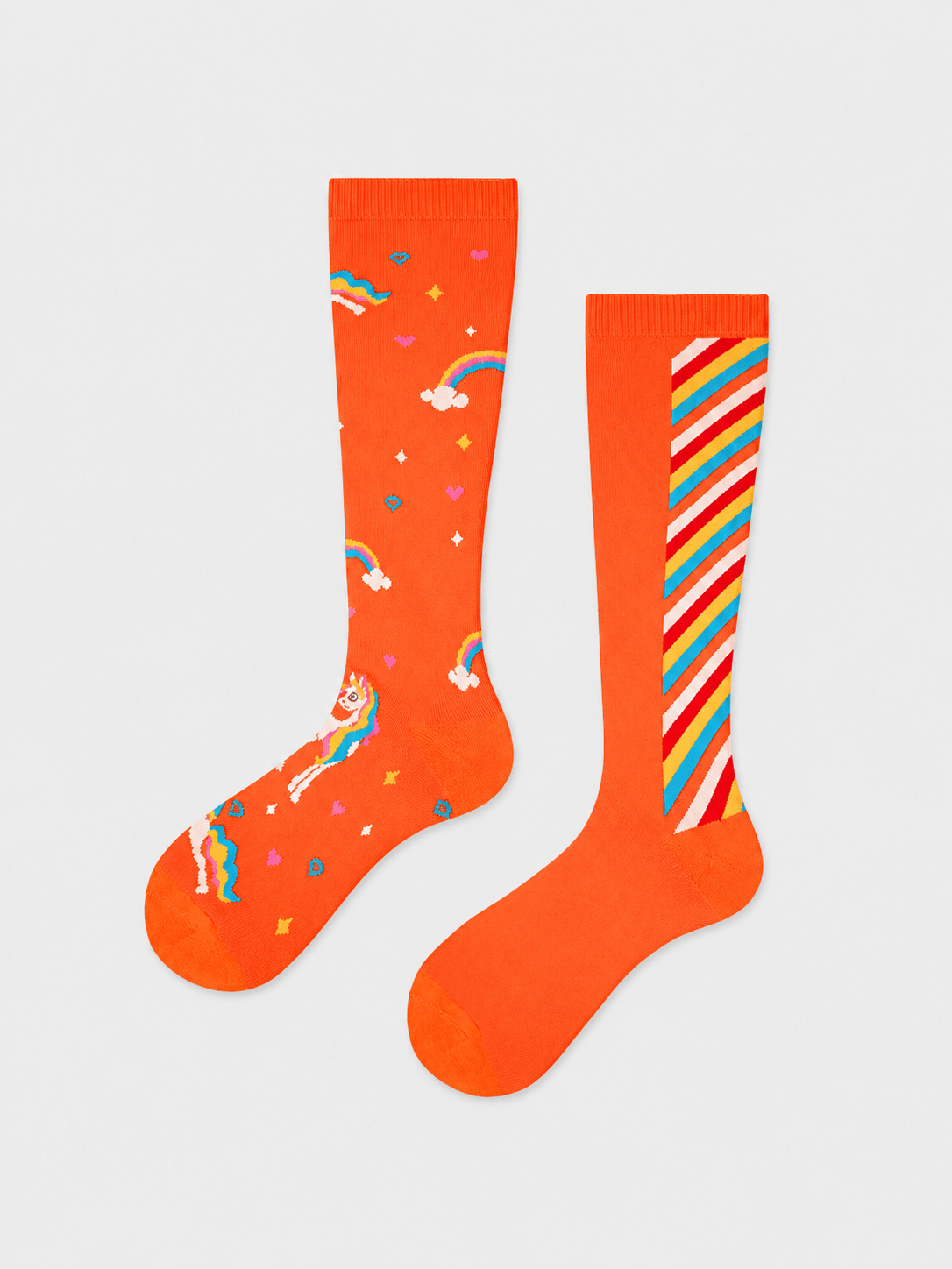 DuoPulse Mismatched Performance Compression Socks - MYSILVERWIND