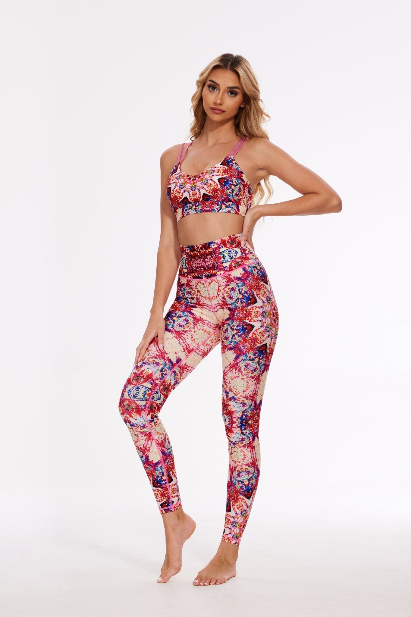 Exotic Mandala High - waisted Leggings - MYSILVERWIND