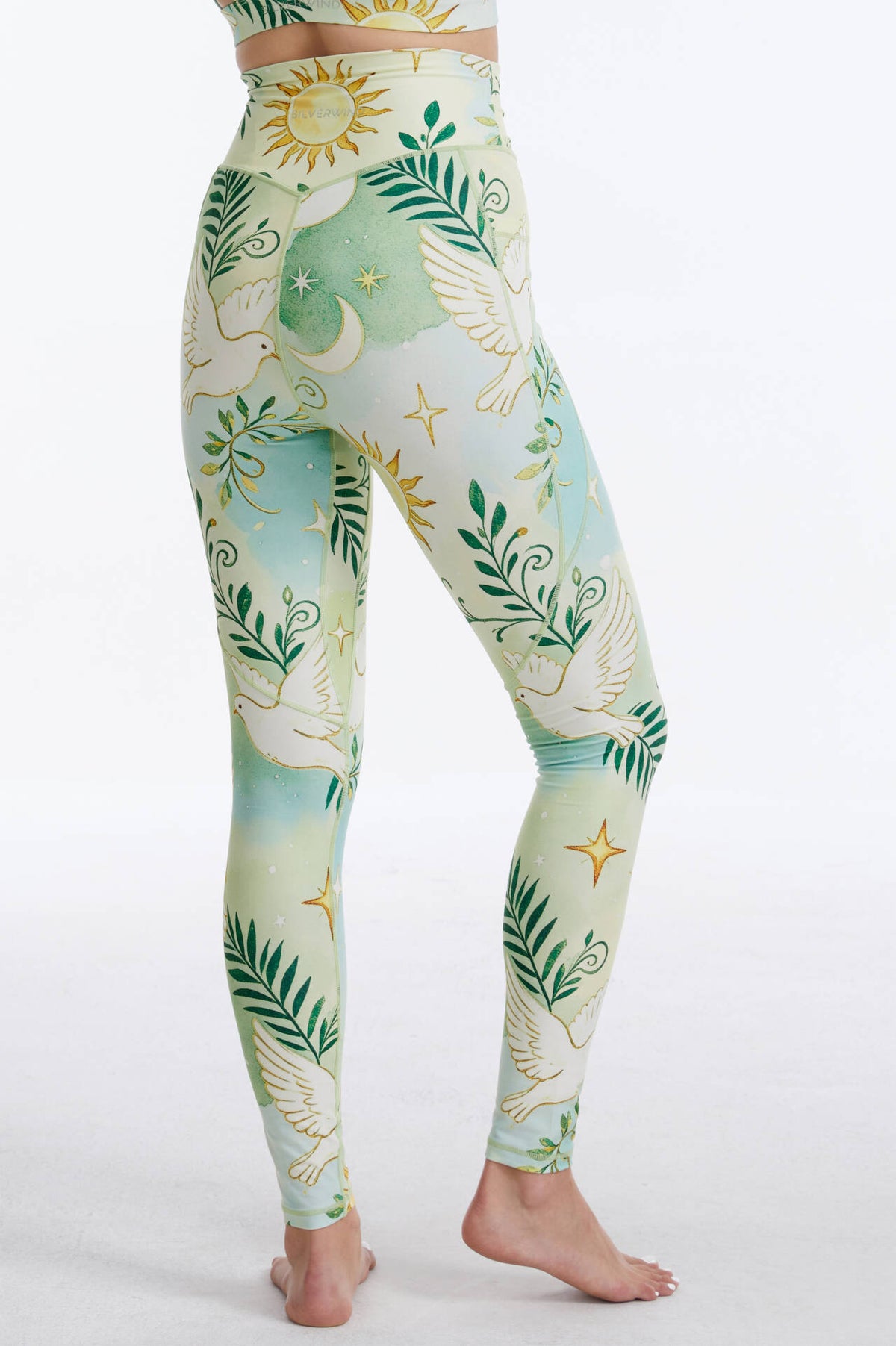 Wild Dove High-waisted Leggings with Pockets-MYSILVERWIND