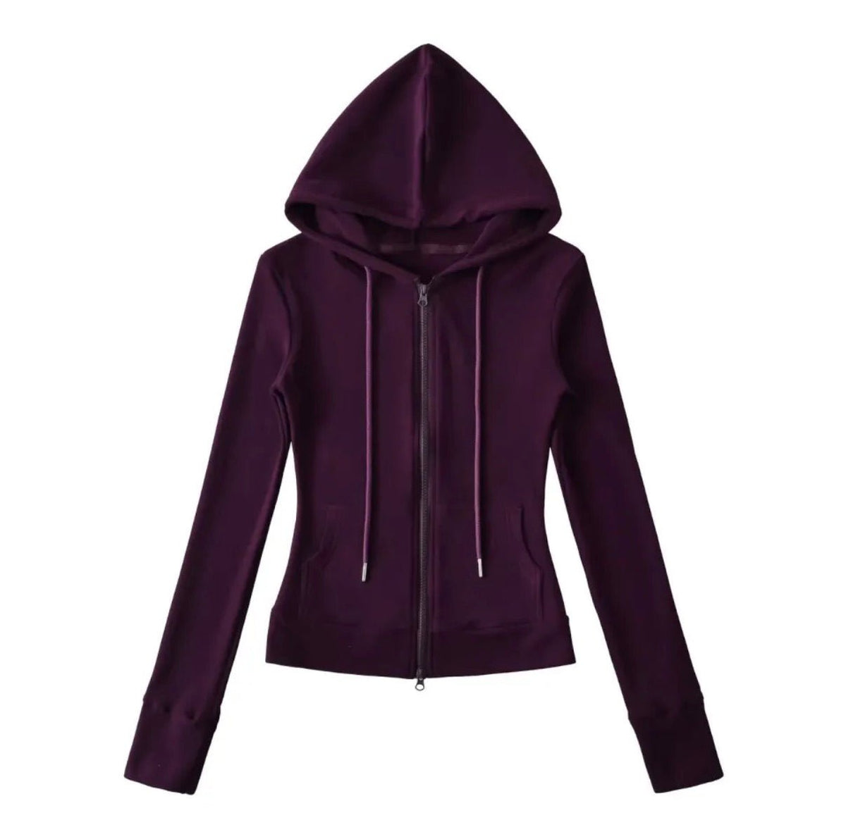 FlowEase Zip-Up Wide-Leg Athletic Set - MYSILVERWIND
