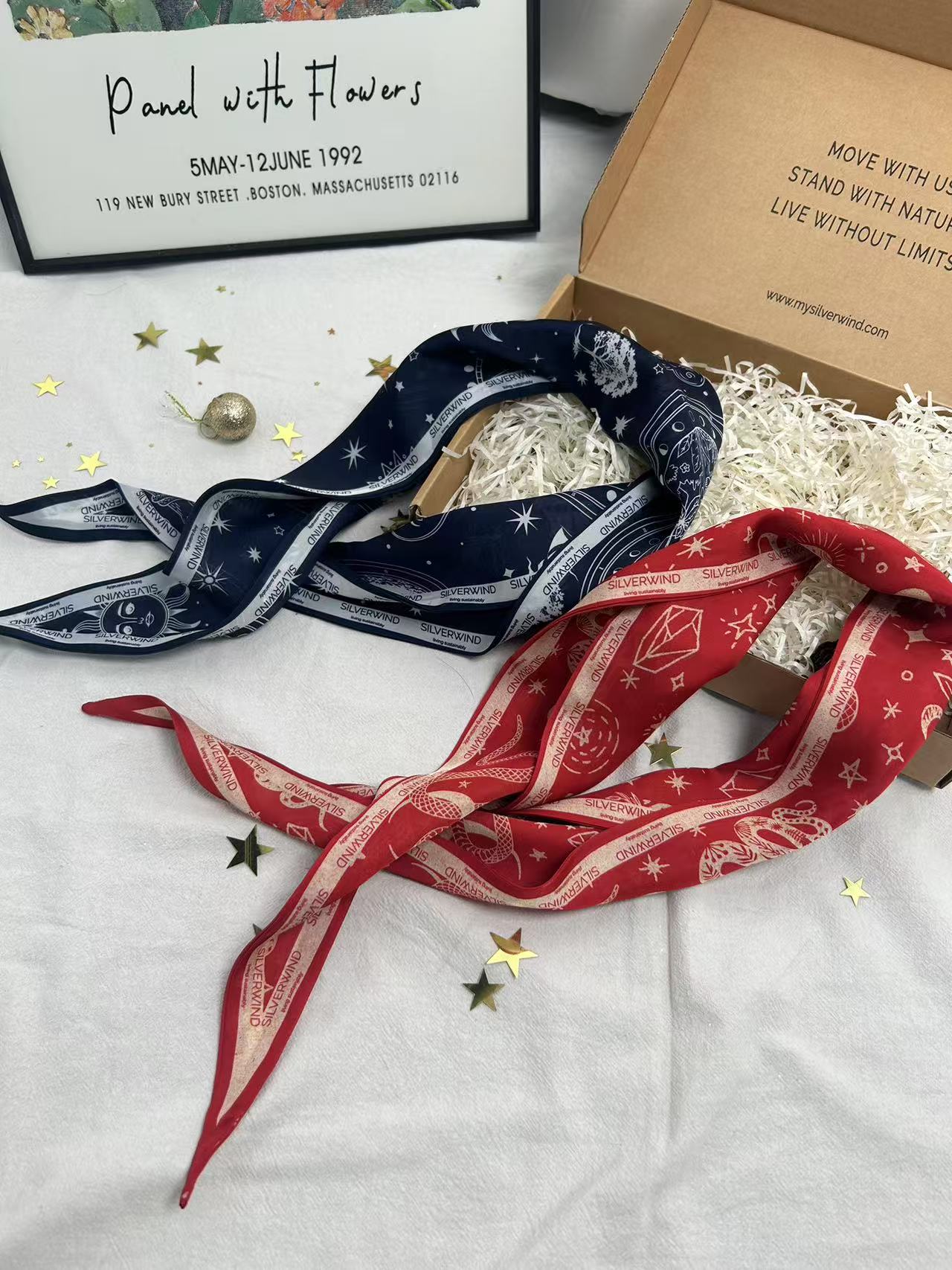 Free Stellar Silk Scarf (For Orders Containing Items from the Stellar Collection) - MYSILVERWIND