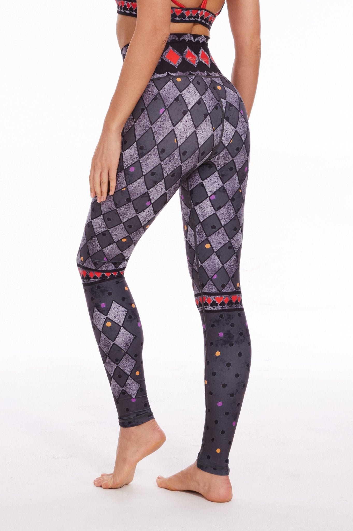 Ghostly Labyrinth High - waisted Leggings - MYSILVERWIND
