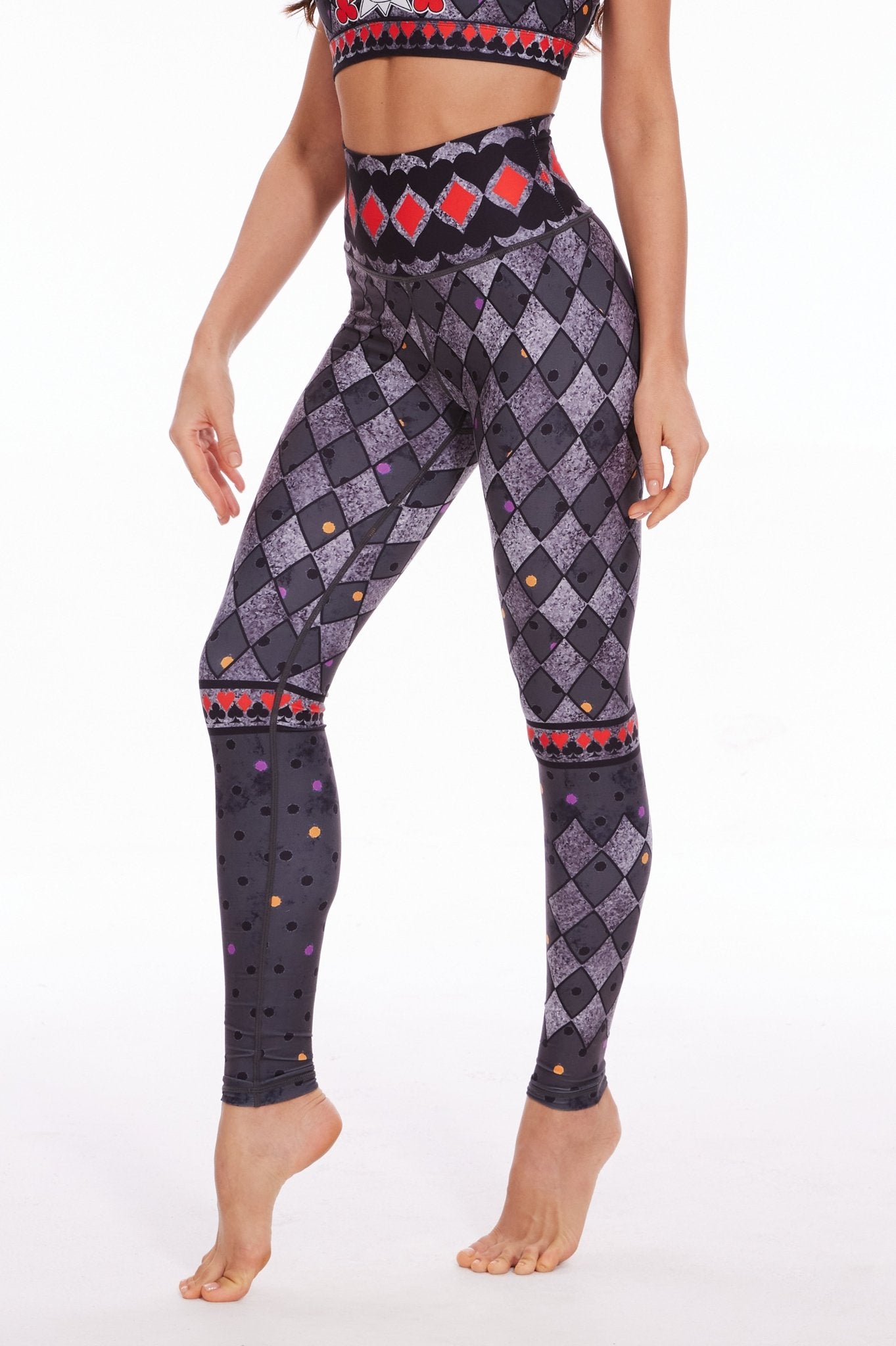 Ghostly Labyrinth High - waisted Leggings - MYSILVERWIND