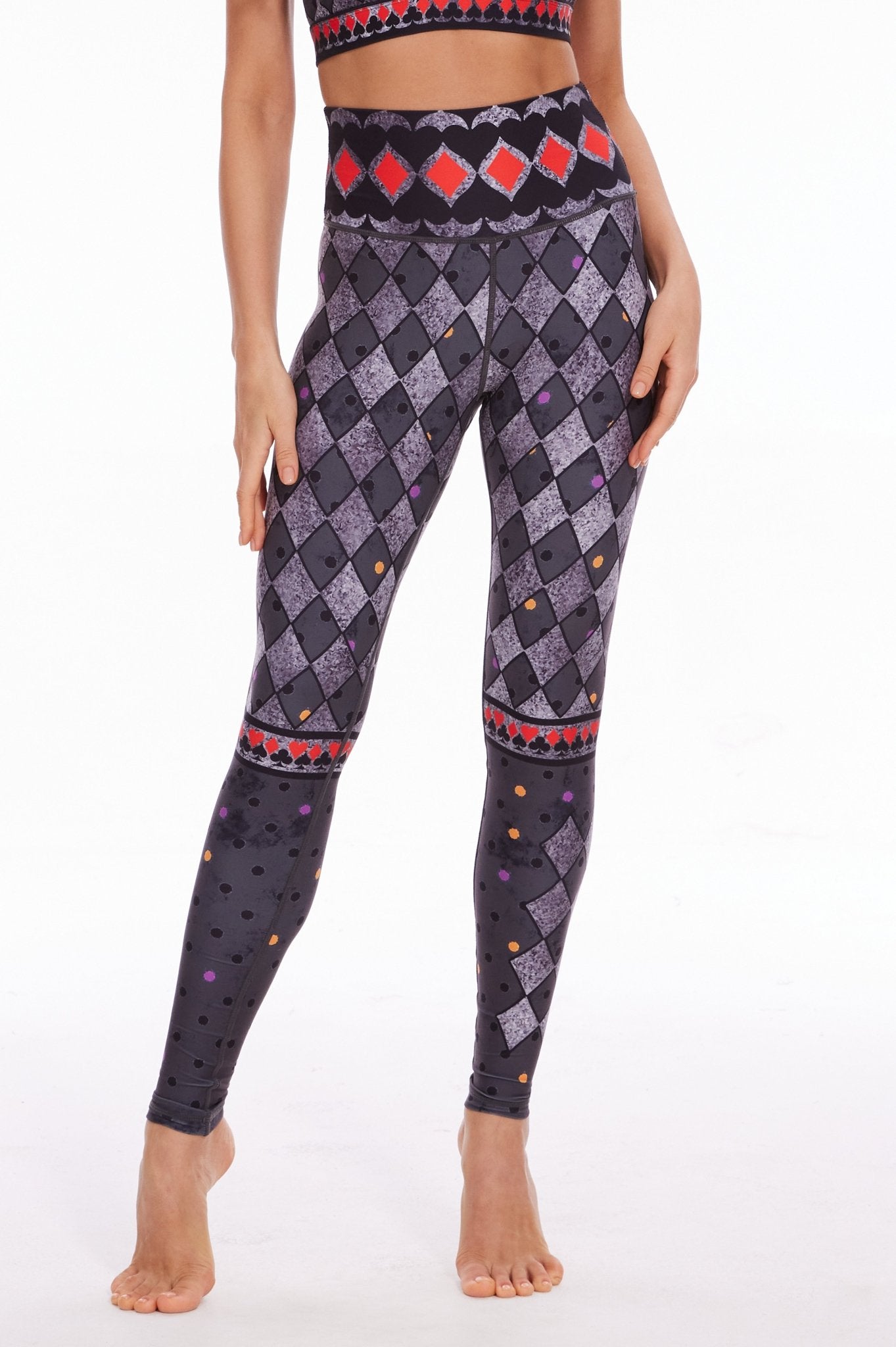 Ghostly Labyrinth High - waisted Leggings - MYSILVERWIND