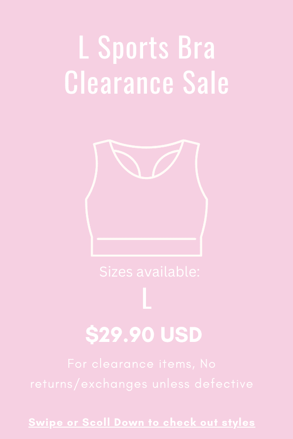 L Bra Clearance Sale | Limited Stock - MYSILVERWIND