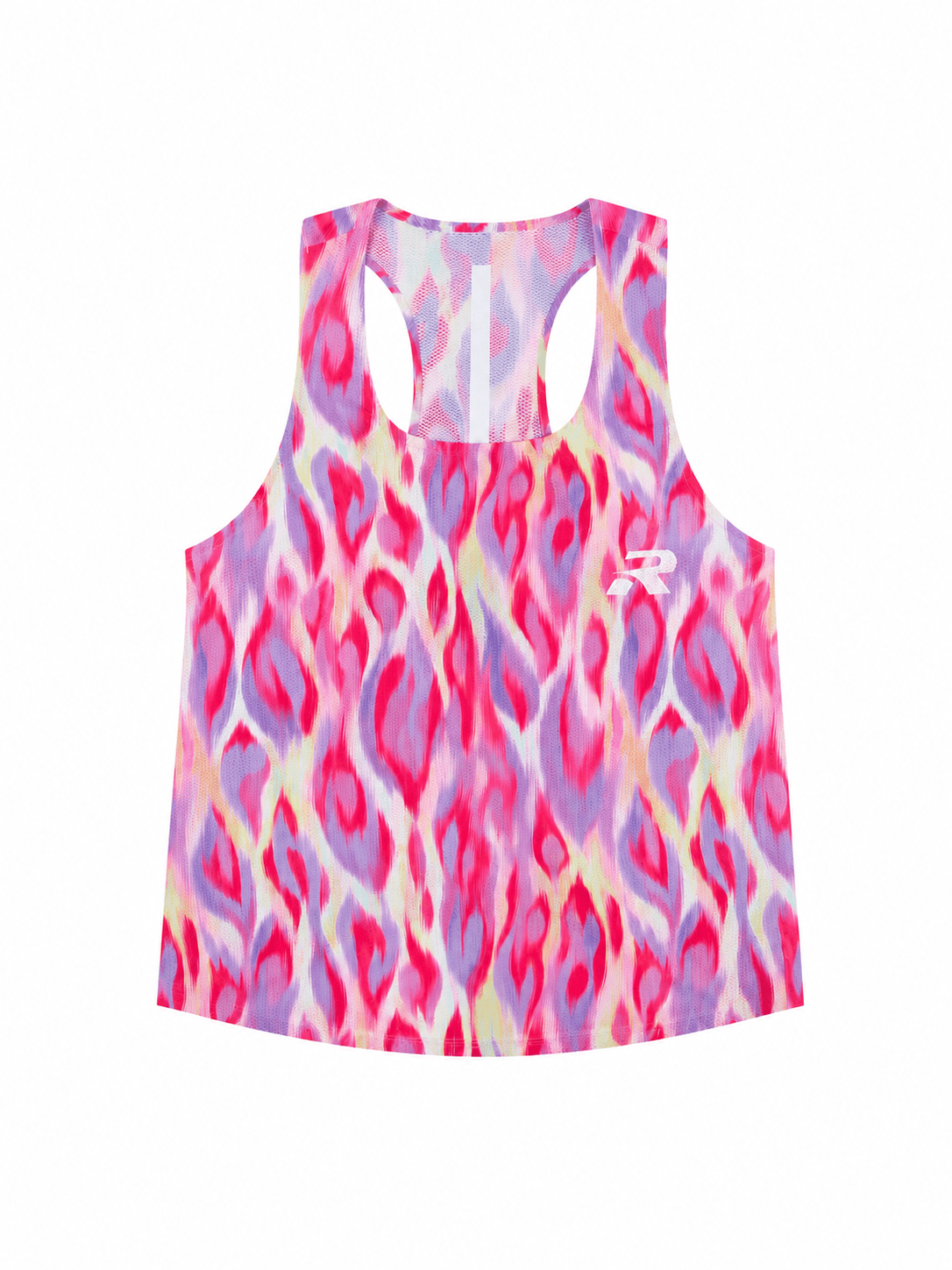 Leopard Pink Marathon Racerback Running Tank Performance Training Vest - MYSILVERWIND