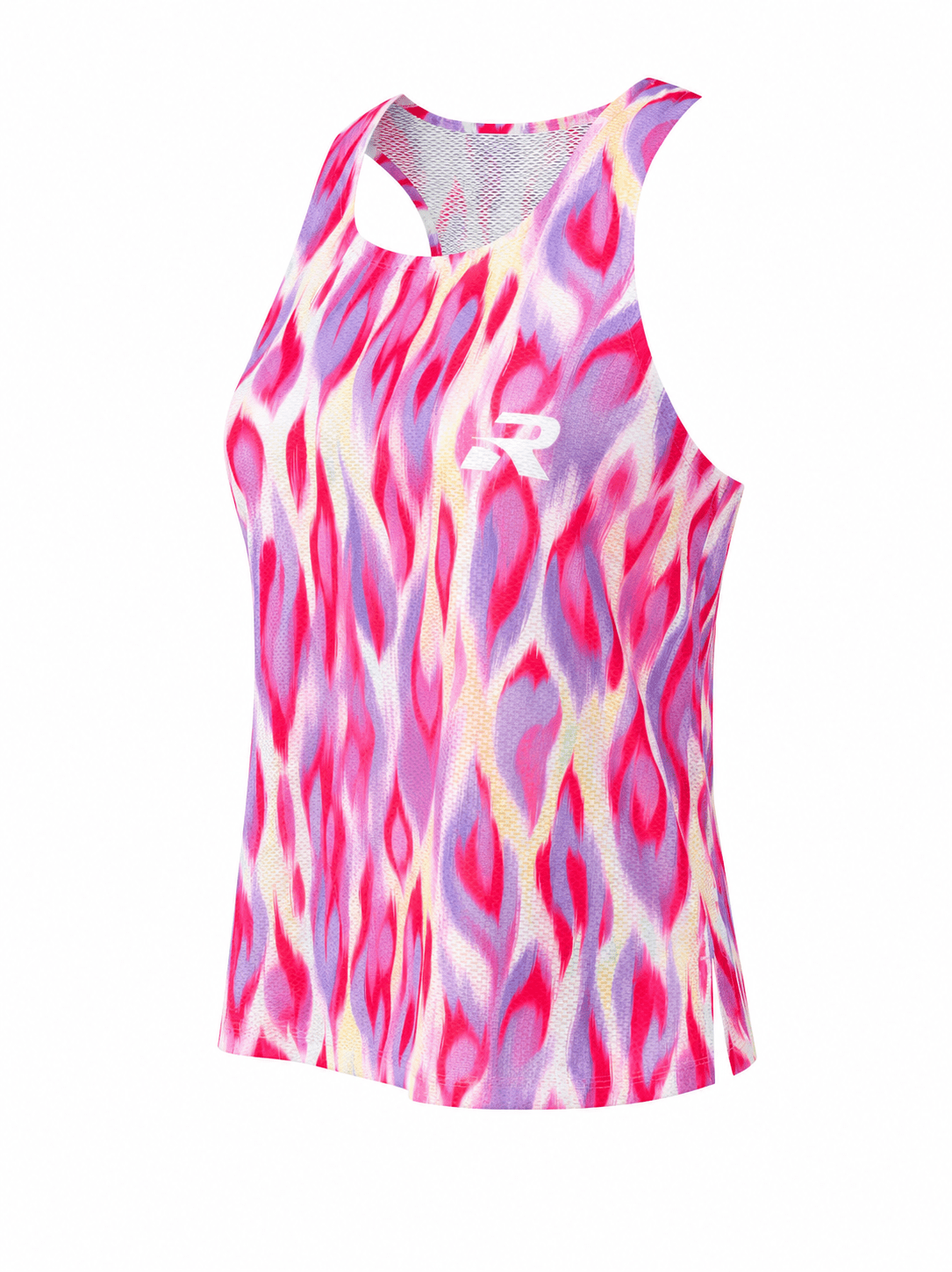 Leopard Pink Marathon Racerback Running Tank Performance Training Vest - MYSILVERWIND