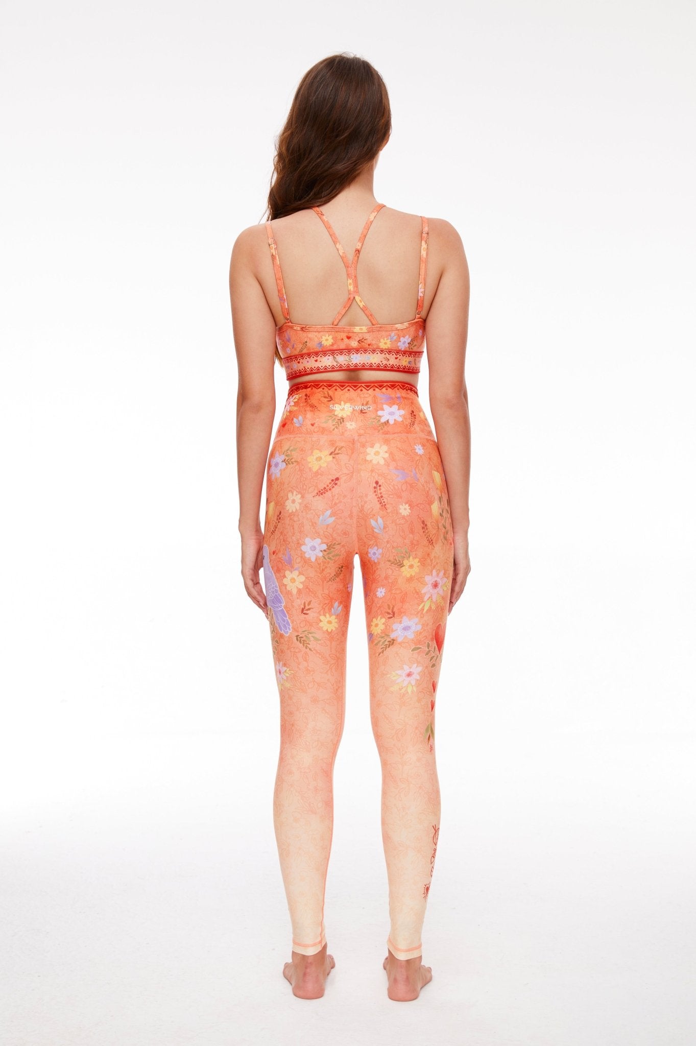 Lovebirds High - waisted Leggings - MYSILVERWIND