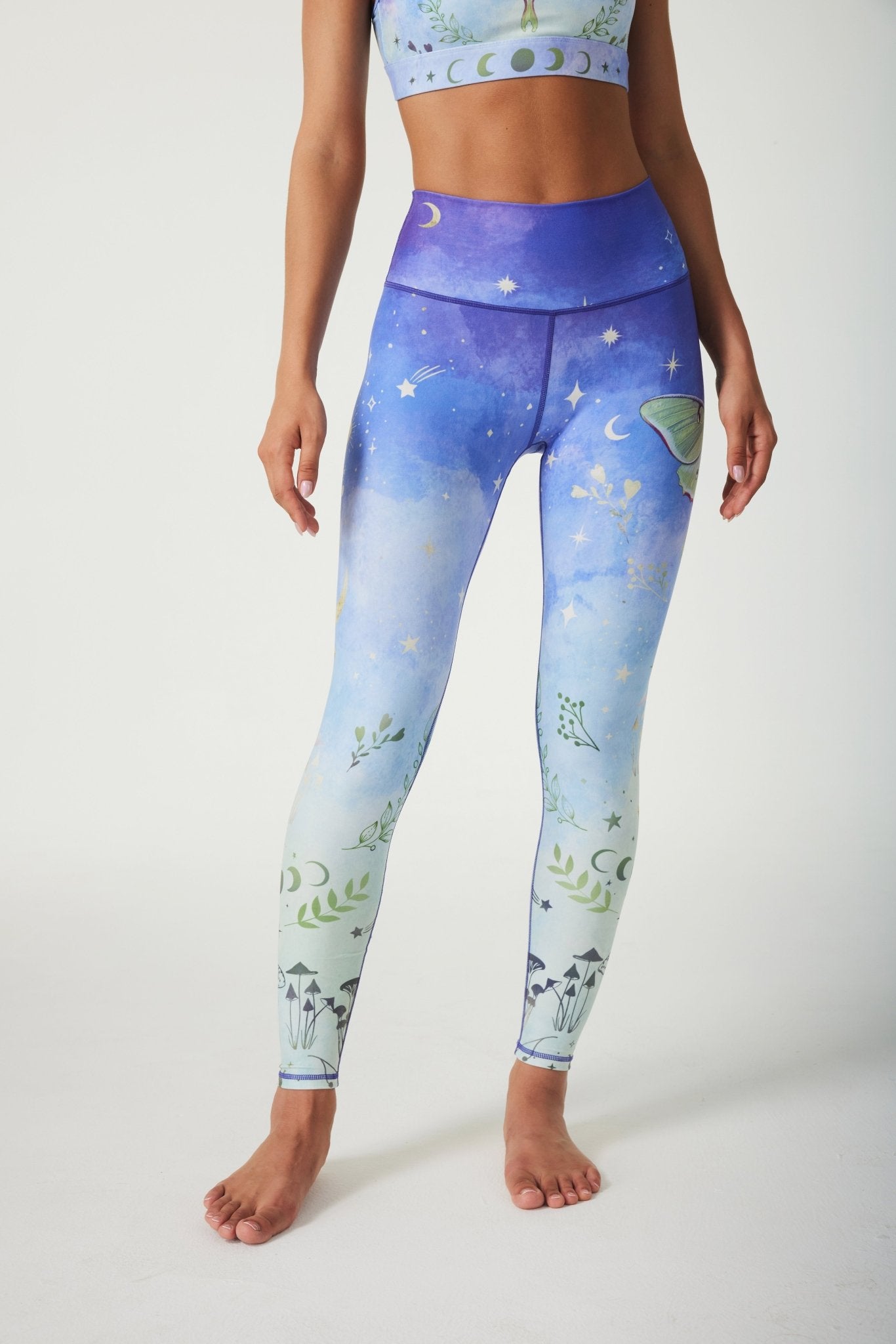 Luna High - waisted Leggings - MYSILVERWIND