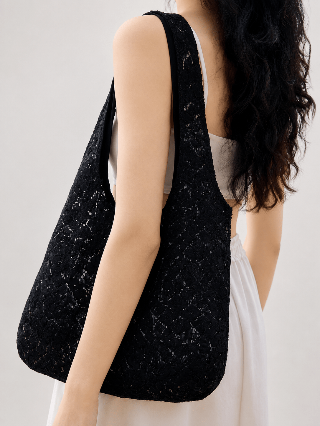 LunaLace Elegant Yoga Tote Bag - MYSILVERWIND