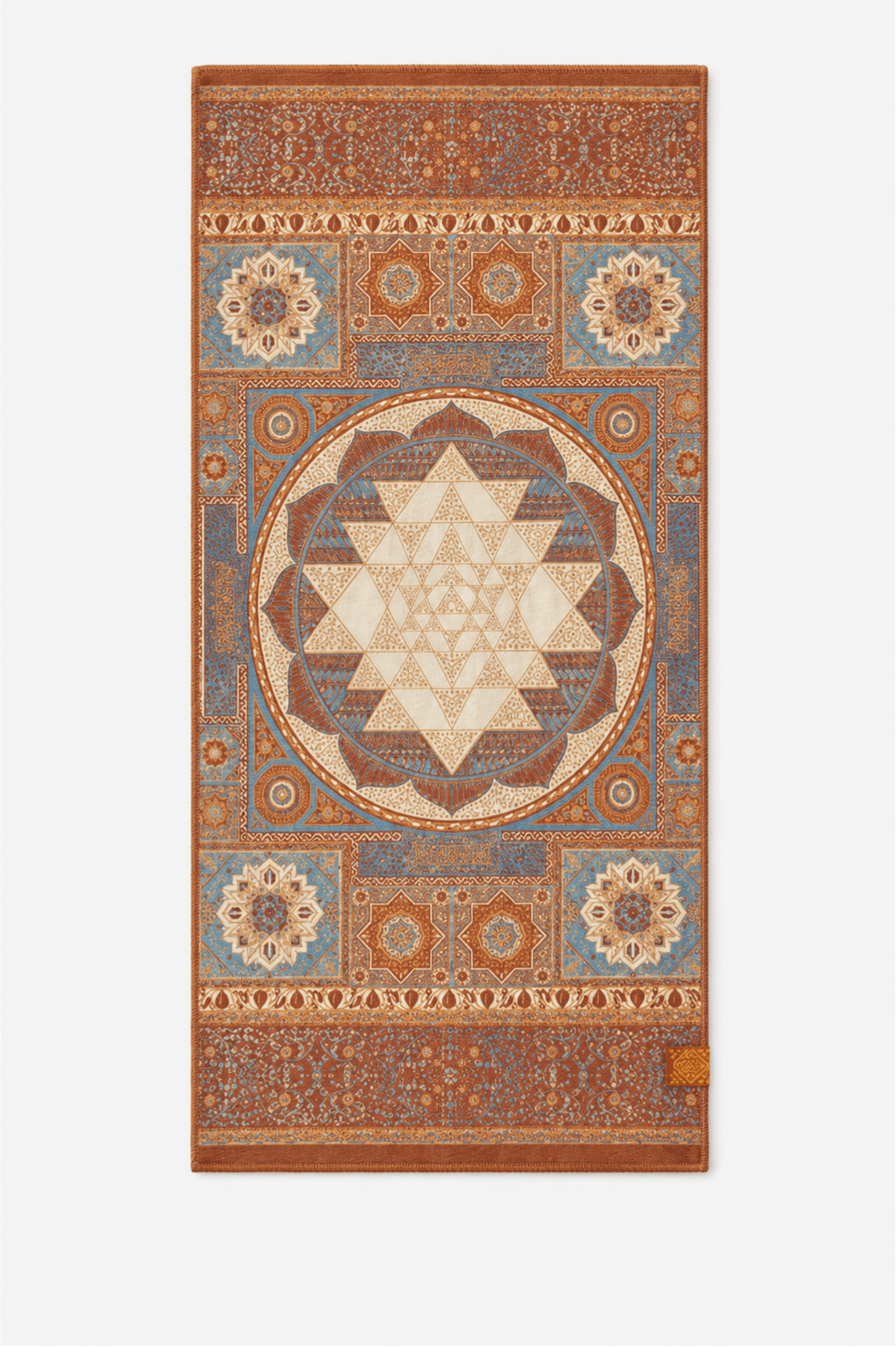 Mandora Double-Sided Spiritual Non-Slip Yoga Towel - MYSILVERWIND