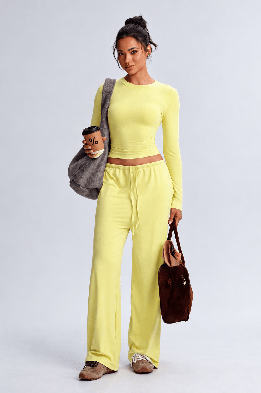 Mellow Double-Brushed Athletic Set - MYSILVERWIND
